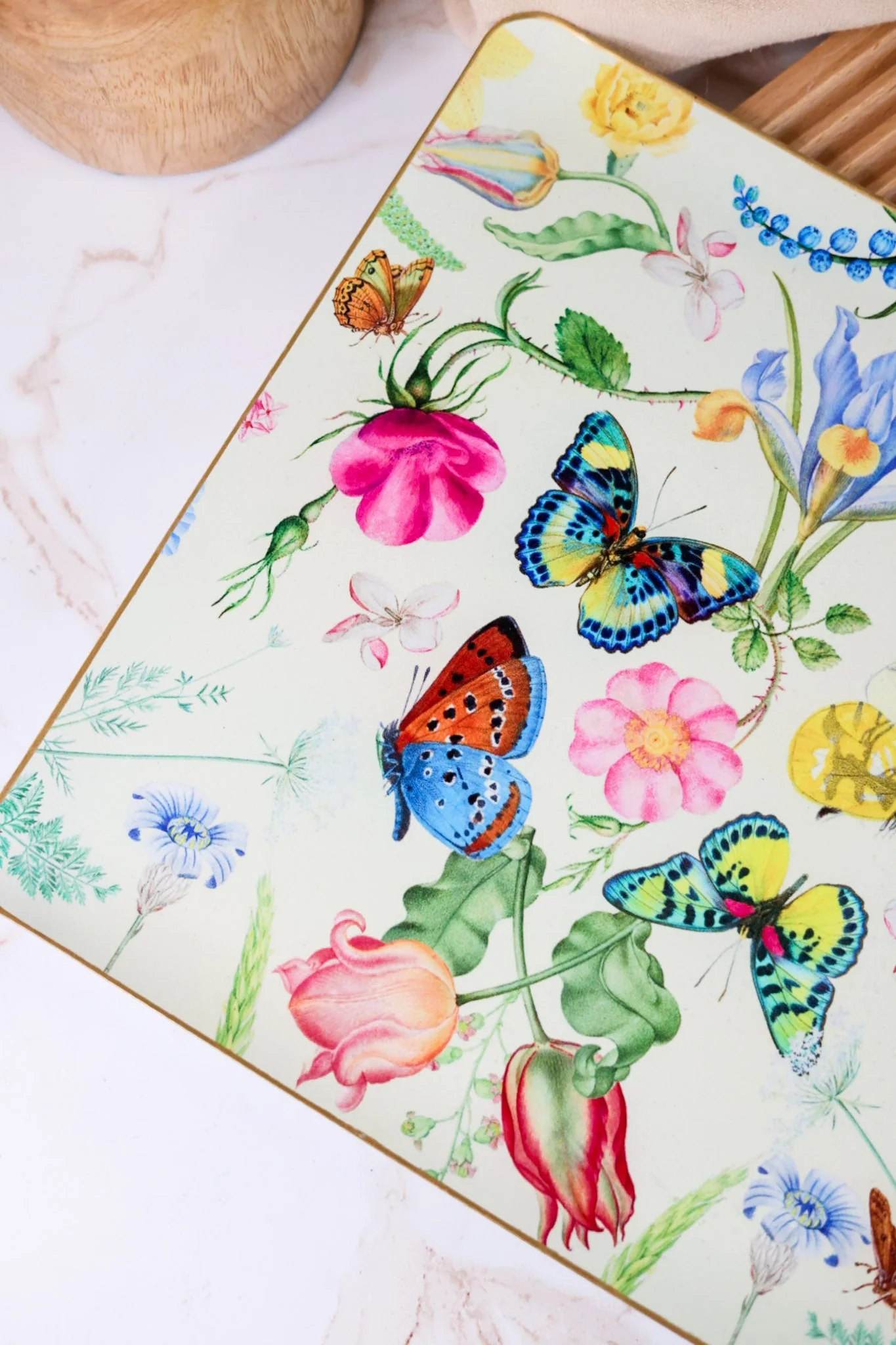 12" Botanical Decorative Tray FINAL SALE - Image 3