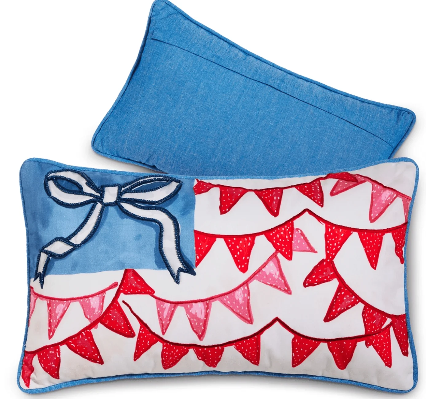 20" Decorative Festive Freedom Pillow FINAL SALE - Image 4