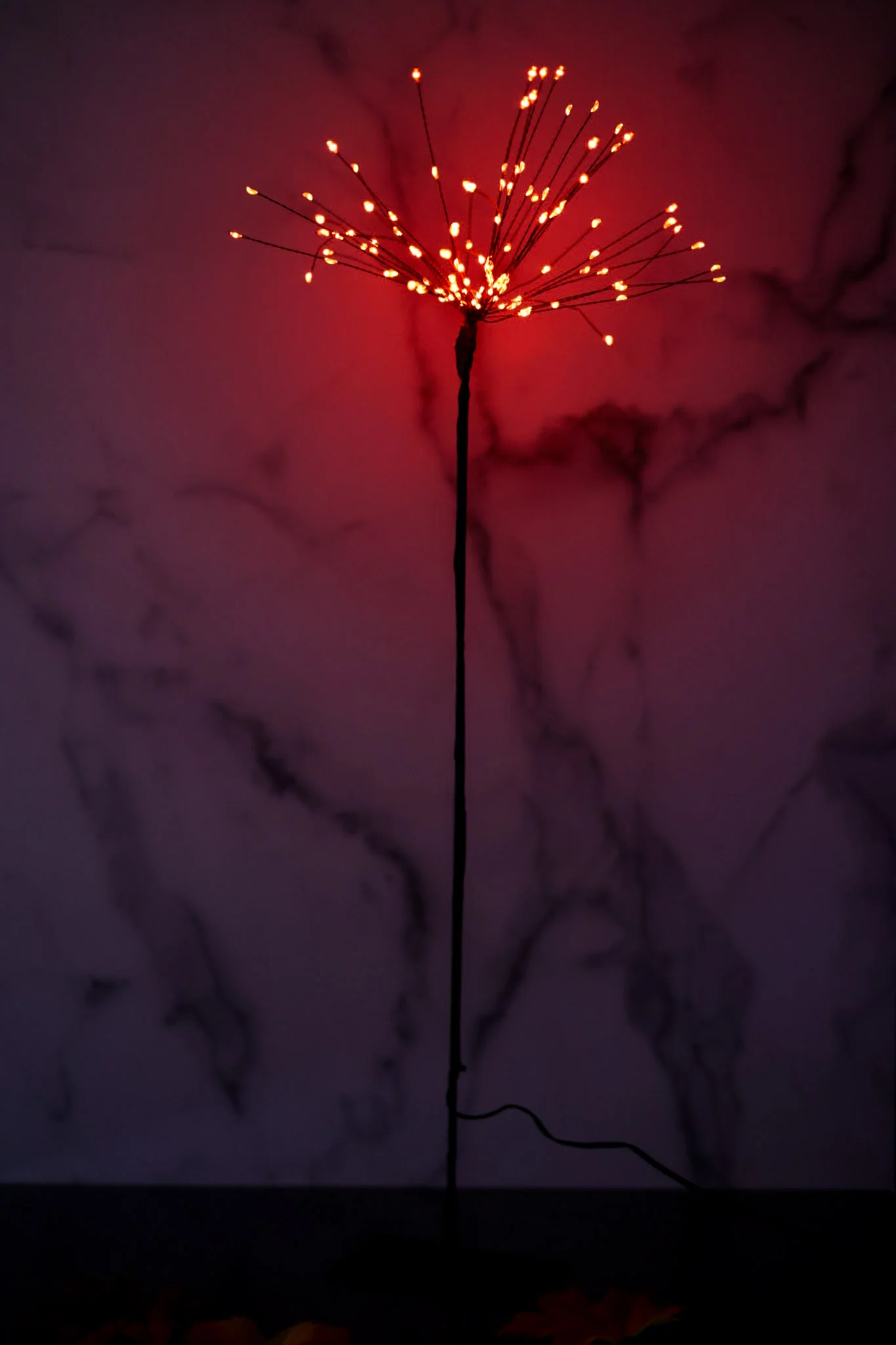 25" Orange LED Burst Tree FINAL SALE - Image 2