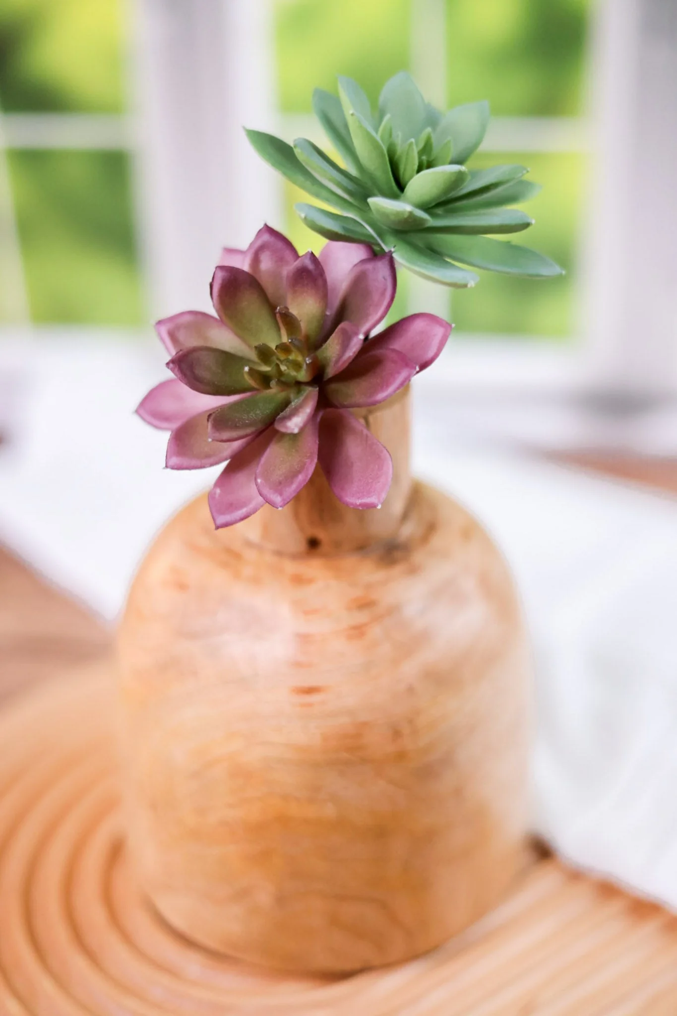 7" Faux Succulent Pick (2 Colors) FINAL SALE - Image 2