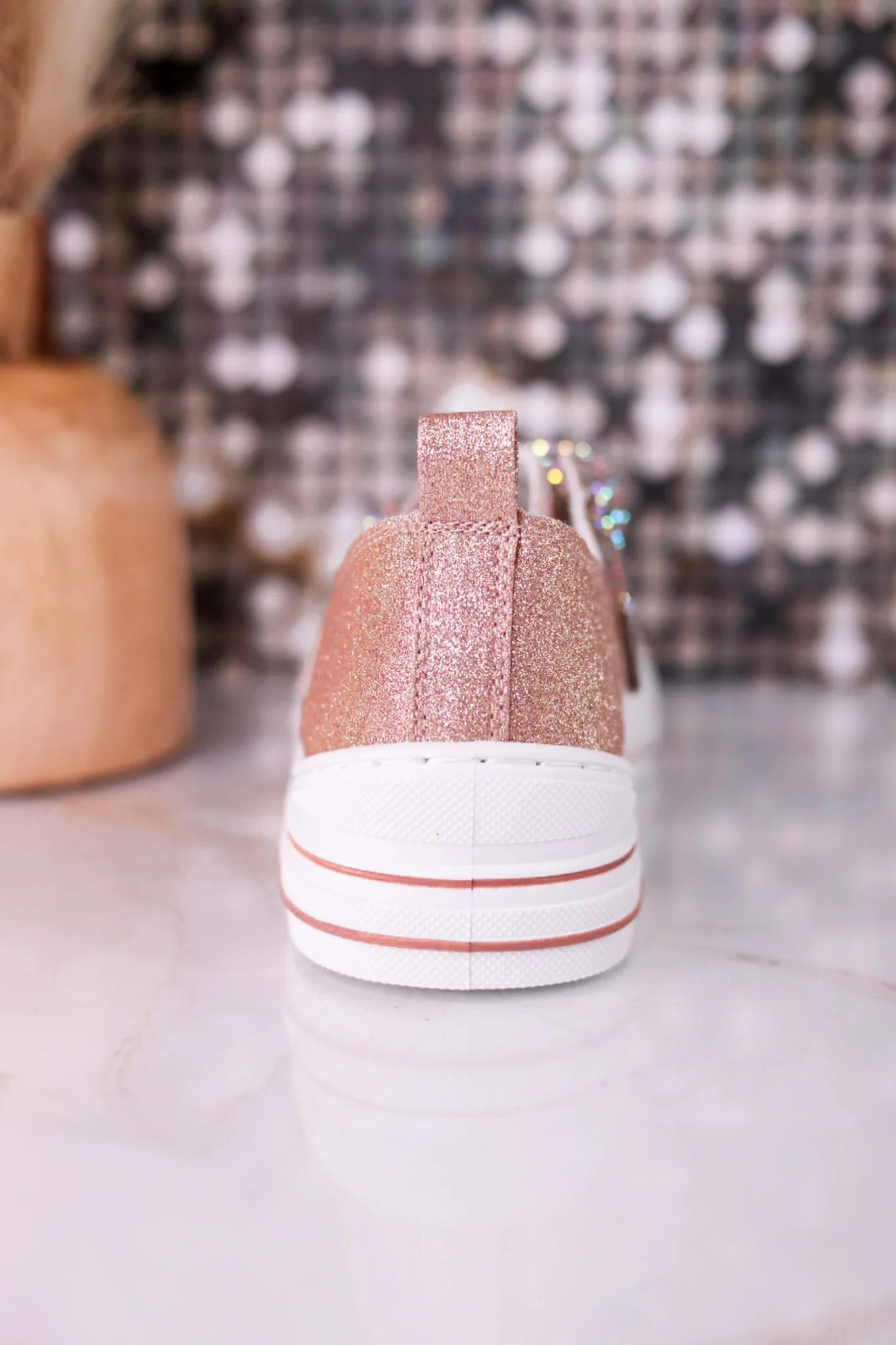 Aman 2 Rose Gold Glitter Sneakers FINAL SALE - Image 7