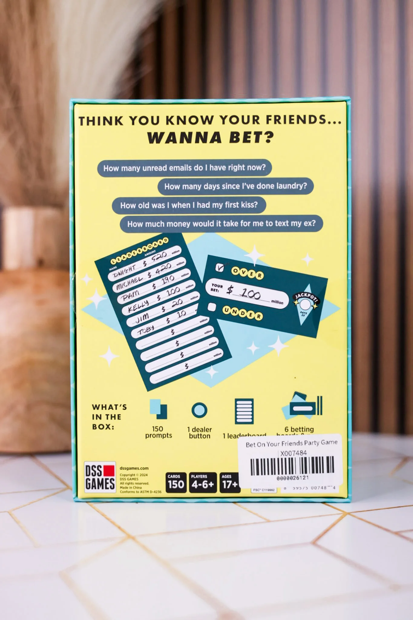 Bet On Your Friends Party Game FINAL SALE - Image 2
