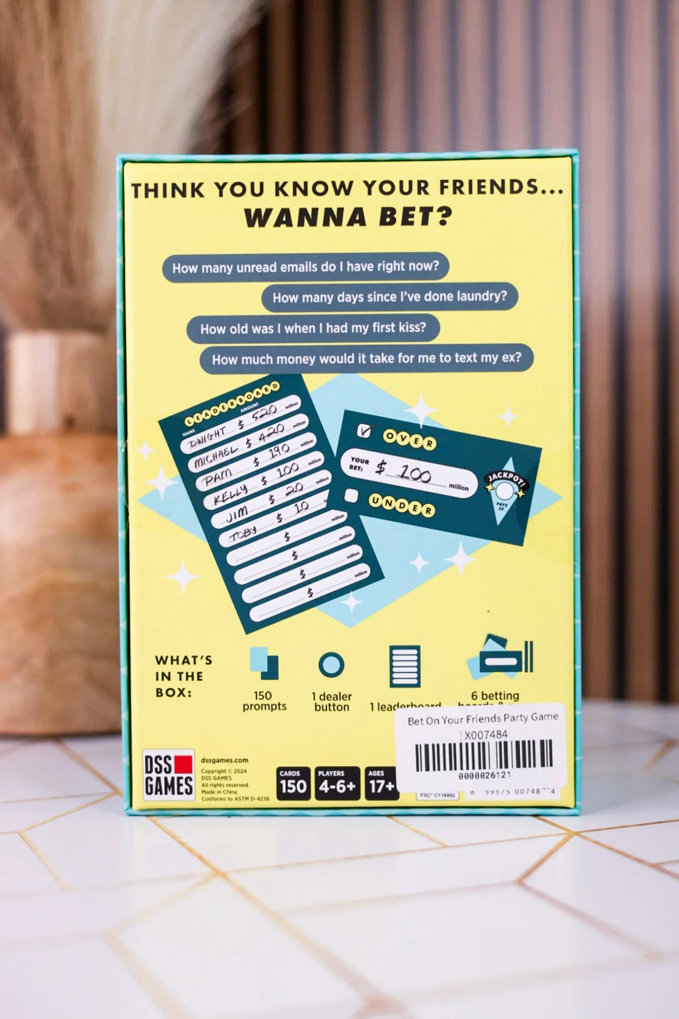 Bet On Your Friends Party Game FINAL SALE - Image 4