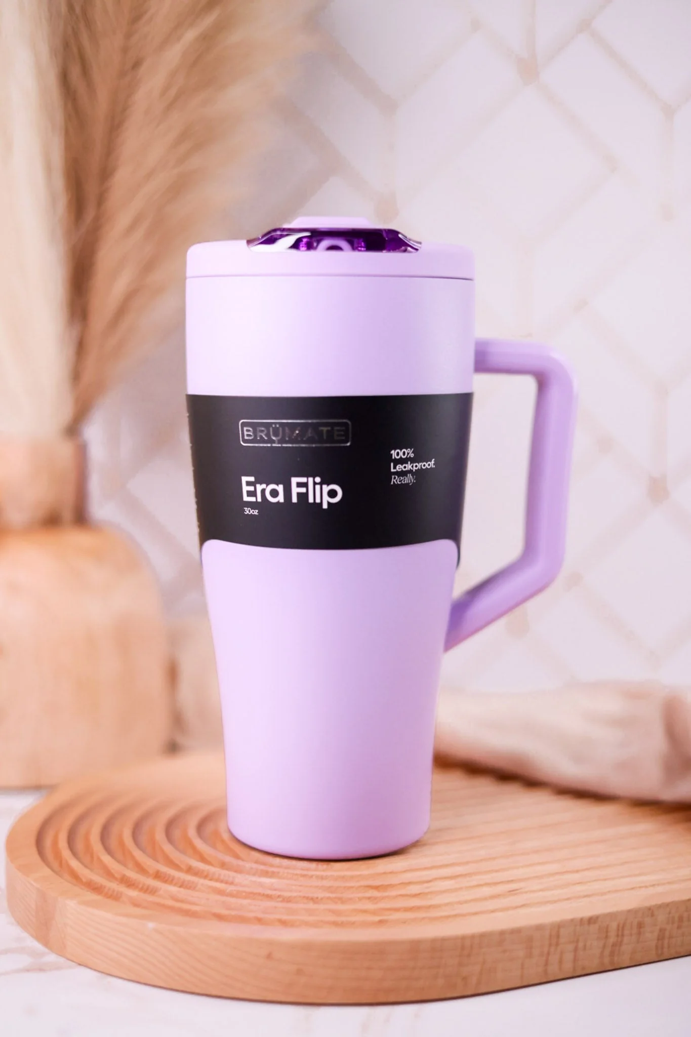 Brumate Lavender 30oz Era Flip Tumbler