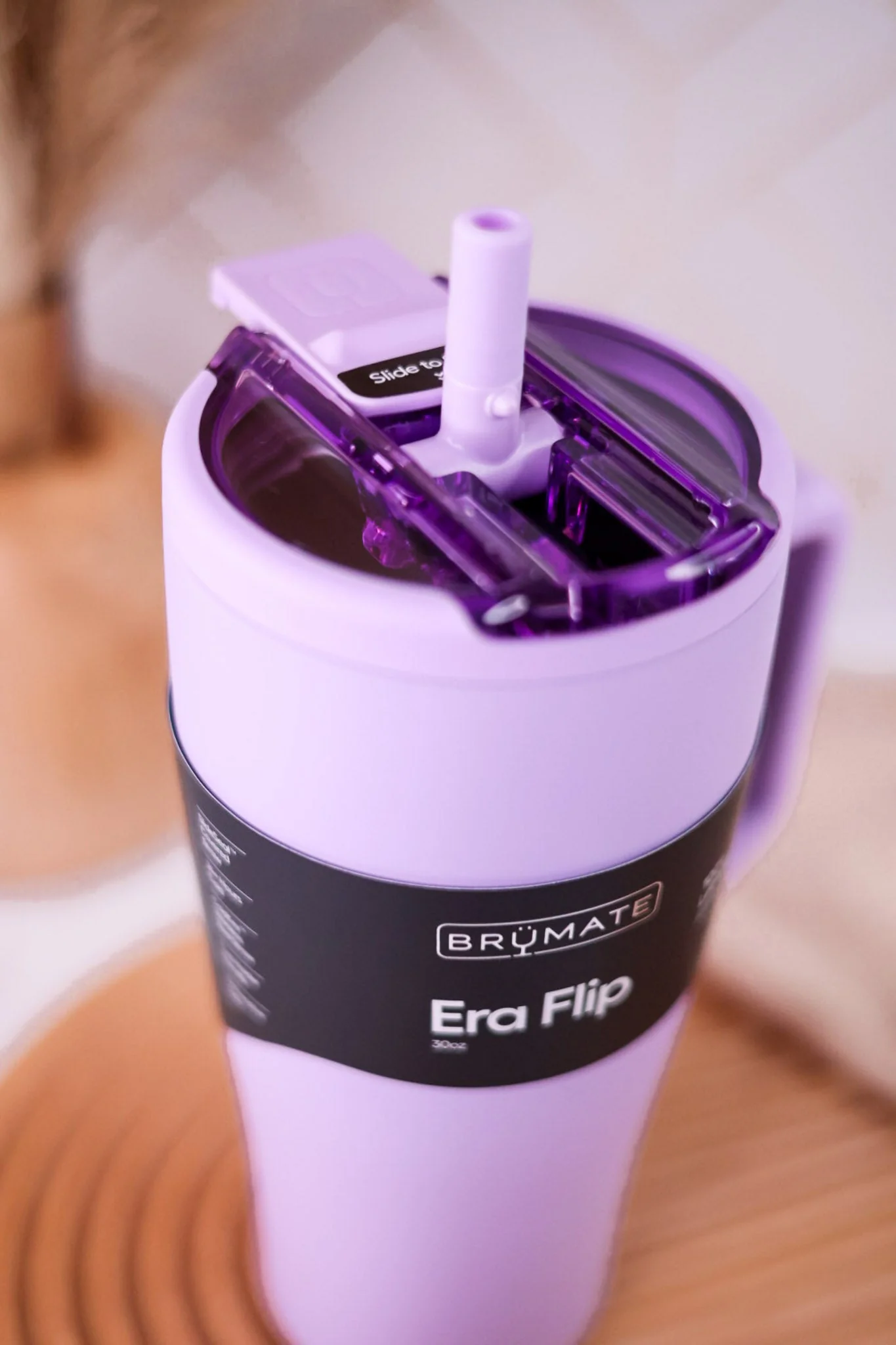 Brumate Lavender 30oz Era Flip Tumbler - Image 2