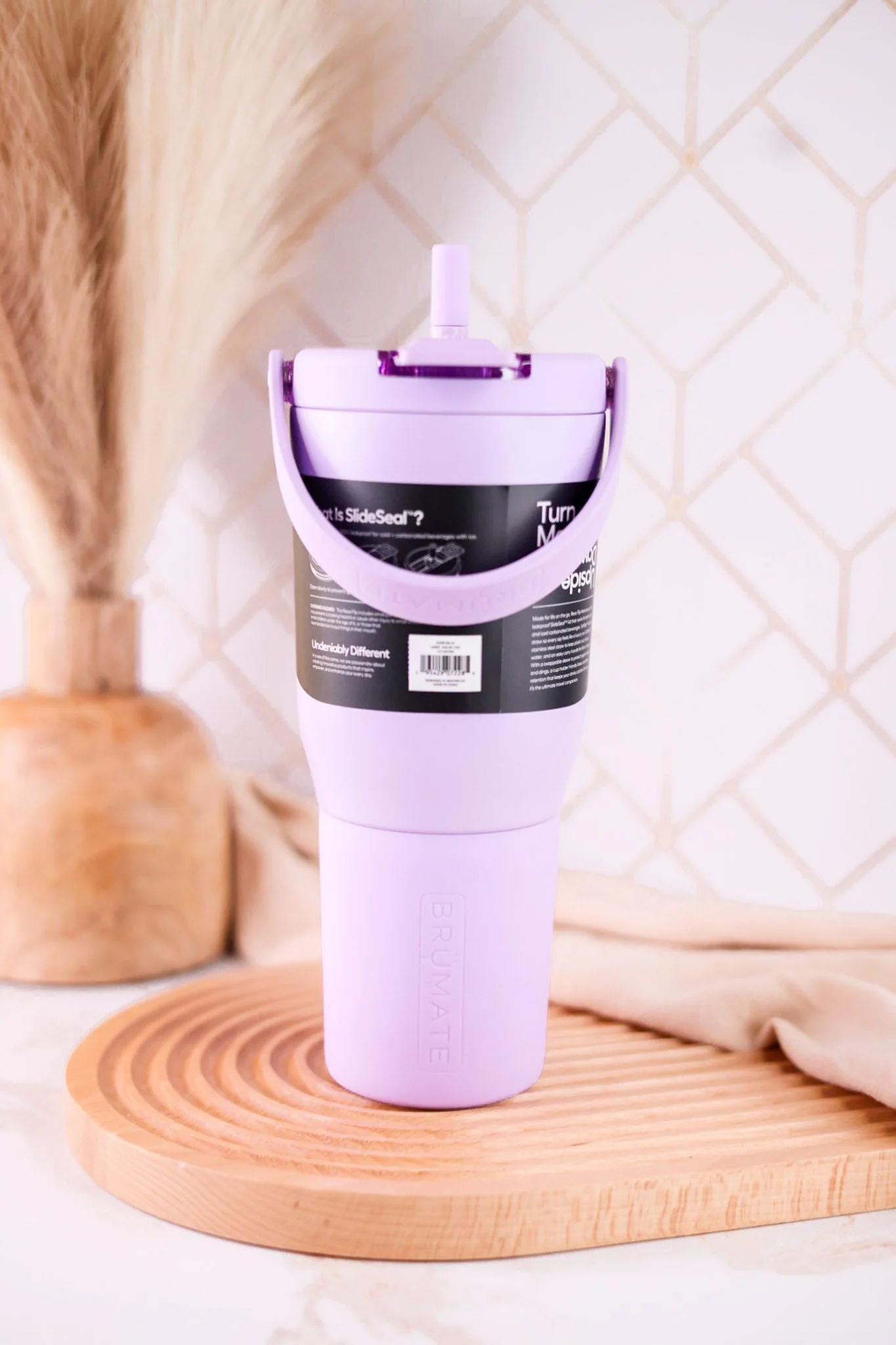 Brumate Lavender 35oz Resa Flip Tumbler - Image 7