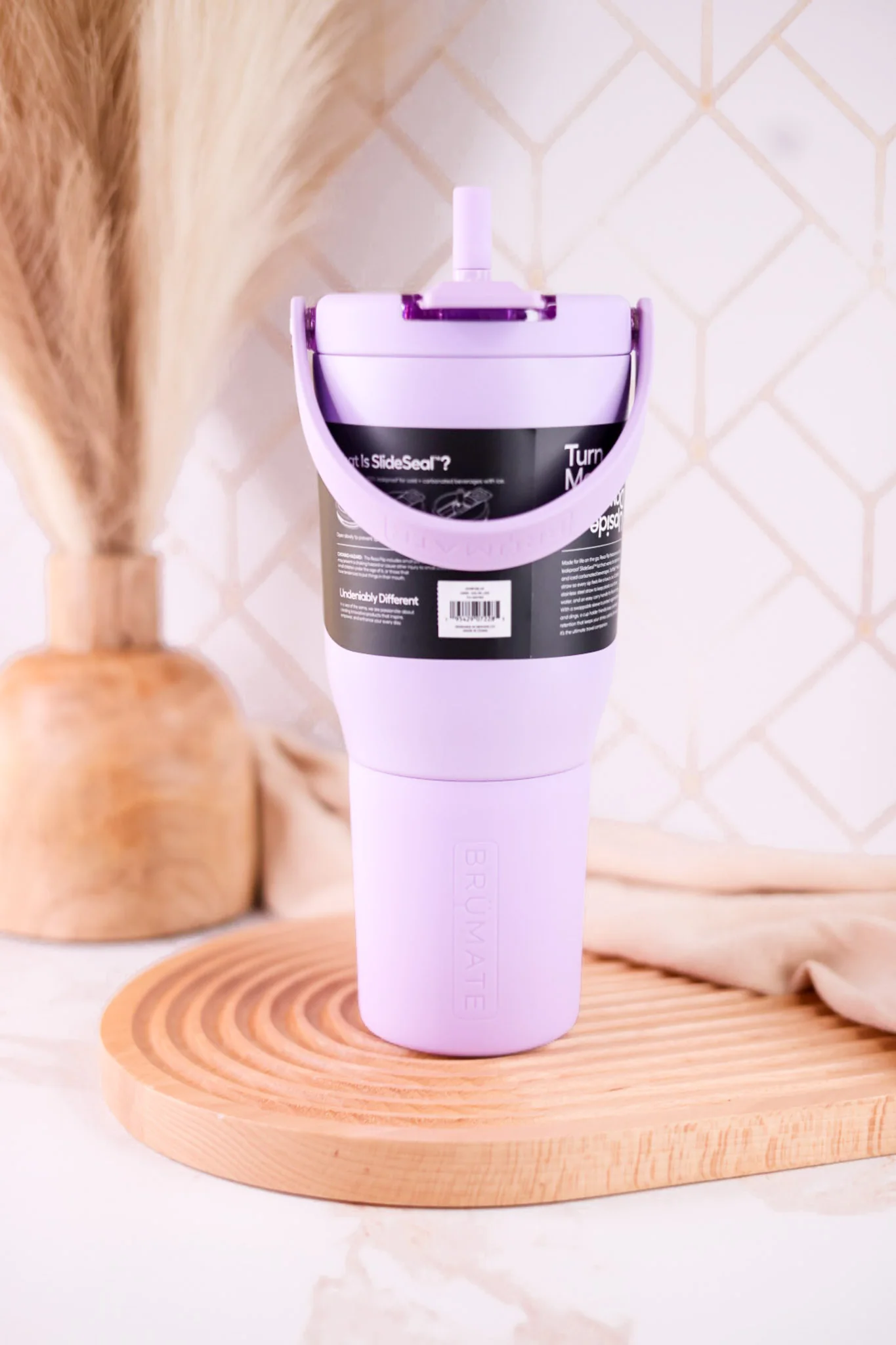 Brumate Lavender 35oz Resa Flip Tumbler - Image 8