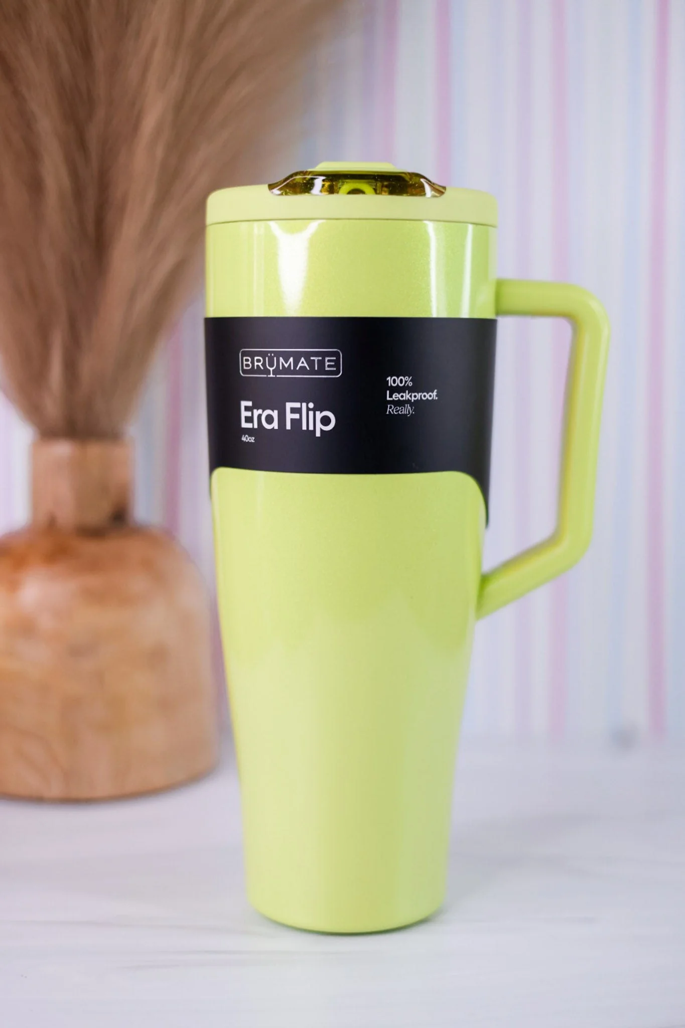 Brumate Lemon Lime 40oz Era Flip Tumbler - Image 3