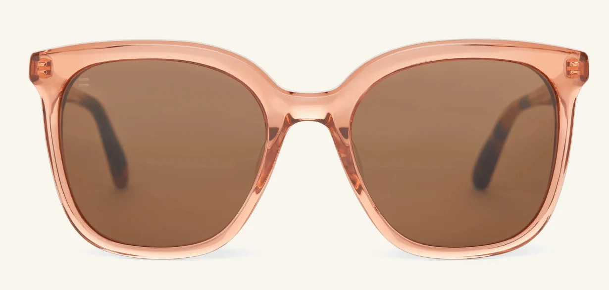 Charmaine Sunglasses In Apricot Crystal - Image 13