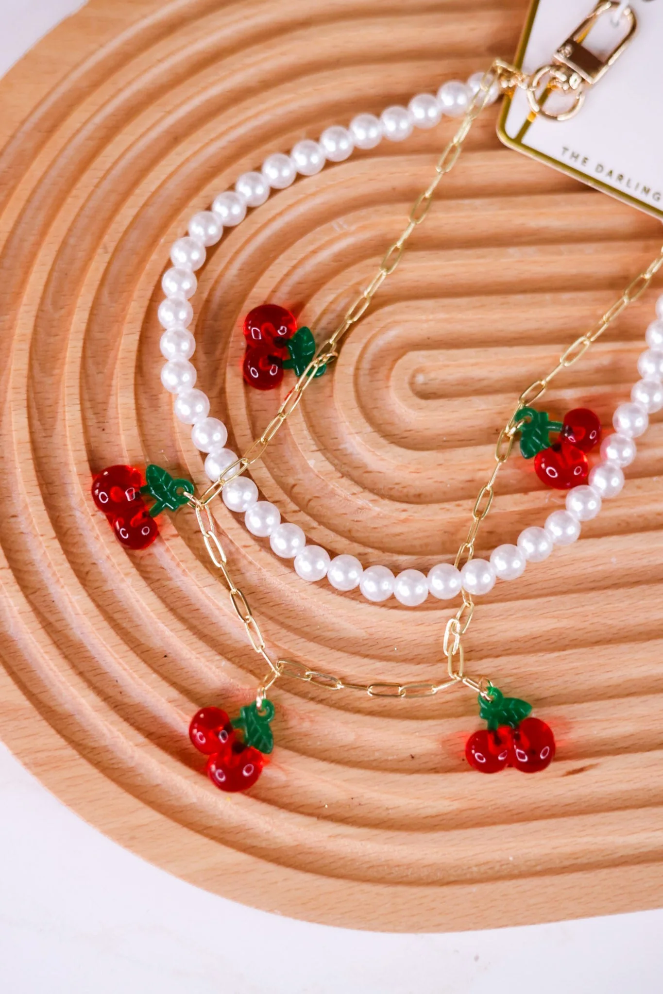 Cherried Away Necklace Purse Charm FINAL SALE - Image 4