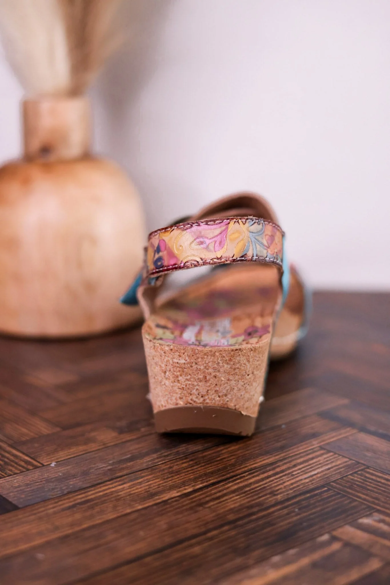 Color Me Cool Multicolored Sandals With Medallion Buckles - Image 9