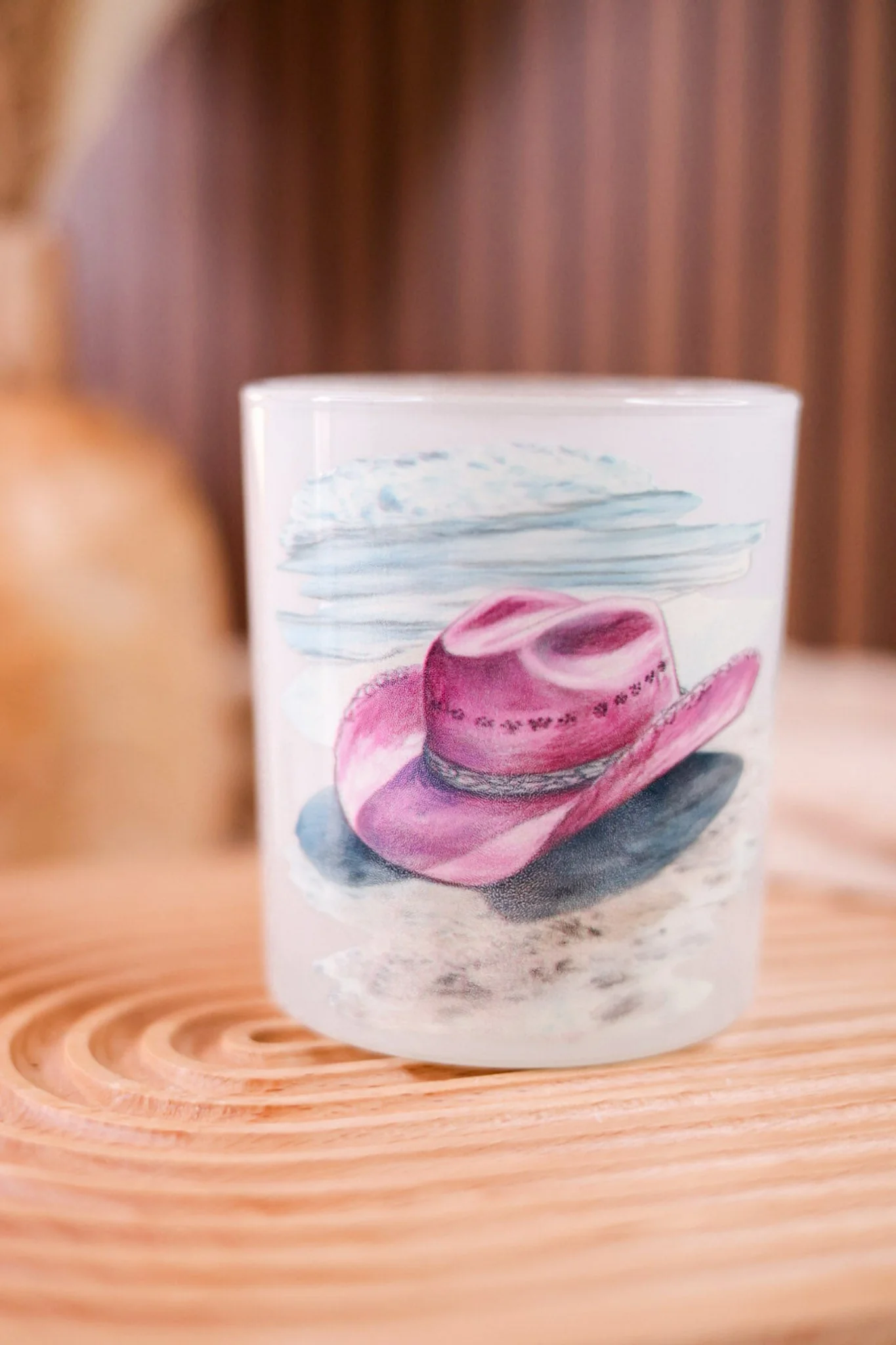 Decorative Glass Jars With Western Icons (3 Styles) - Image 3