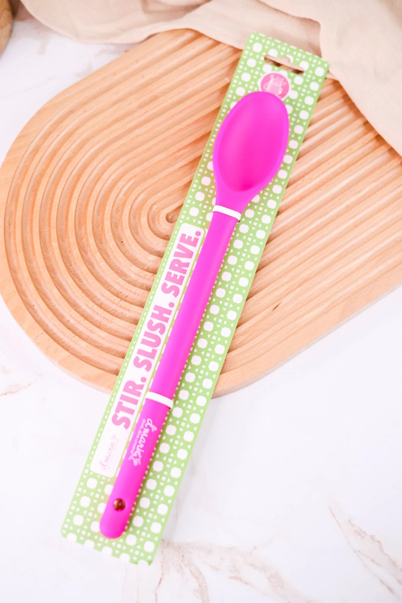 D'Marie Pink Stir-And-Serve Slush Spoon