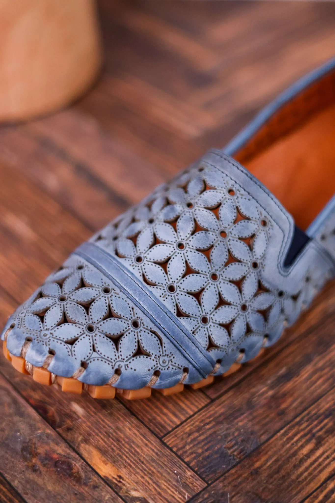 Flowerflow Classic Blue Loafers - Image 10