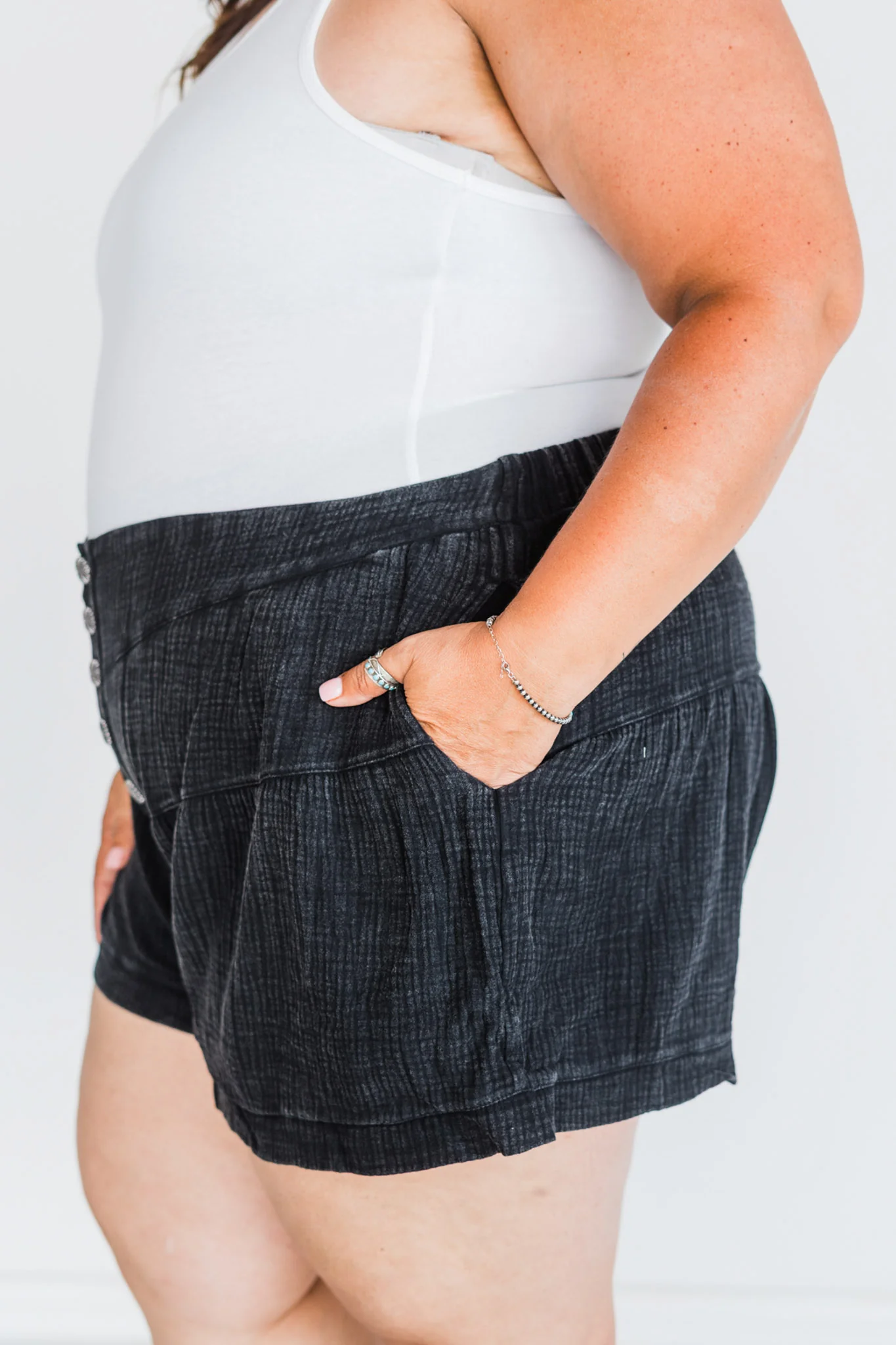 Flowy Western Chic "Range Riders" Black Shorts FINAL SALE - Image 19