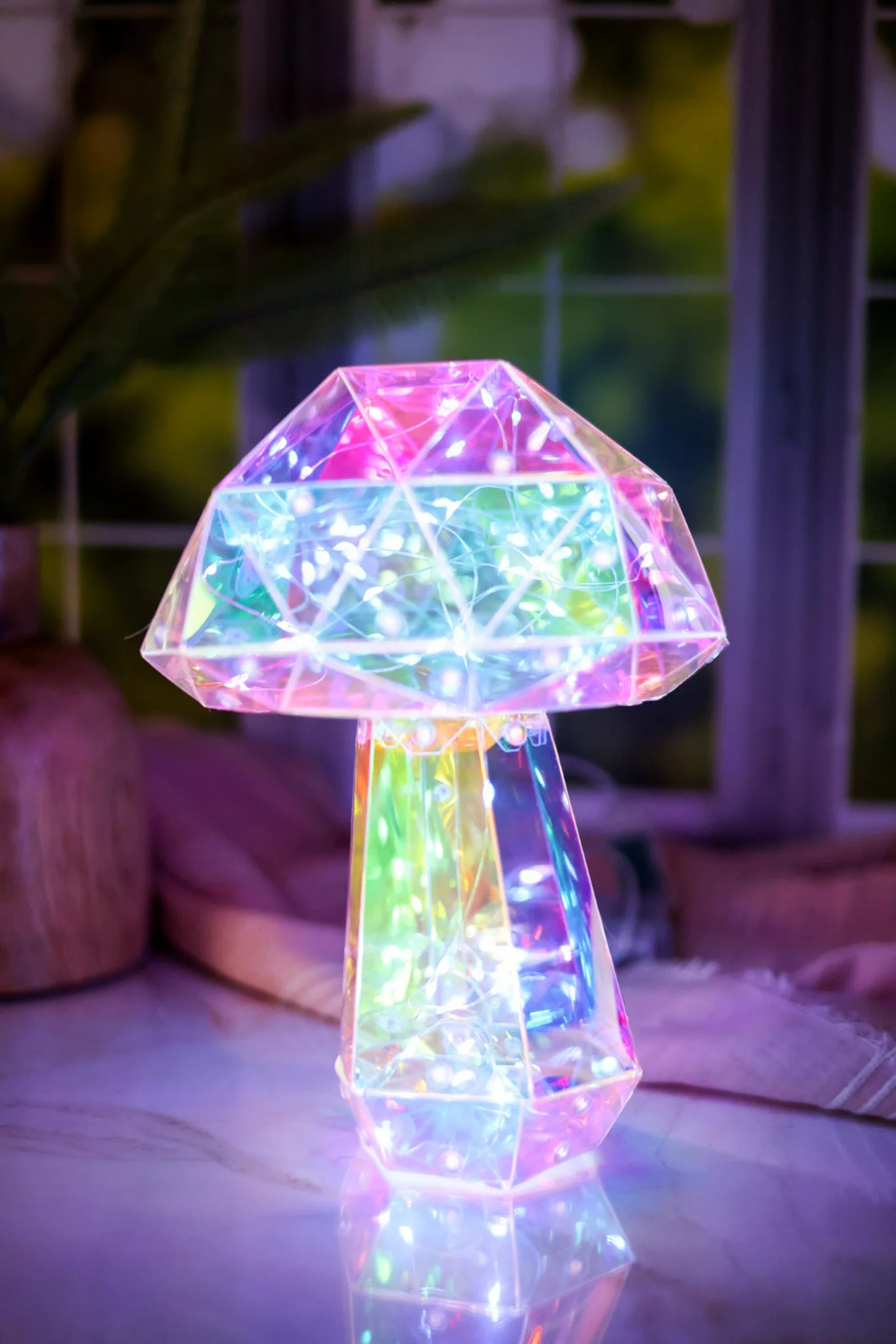 Holographic LED Mushrooms (3 Styles) FINAL SALE - Image 2