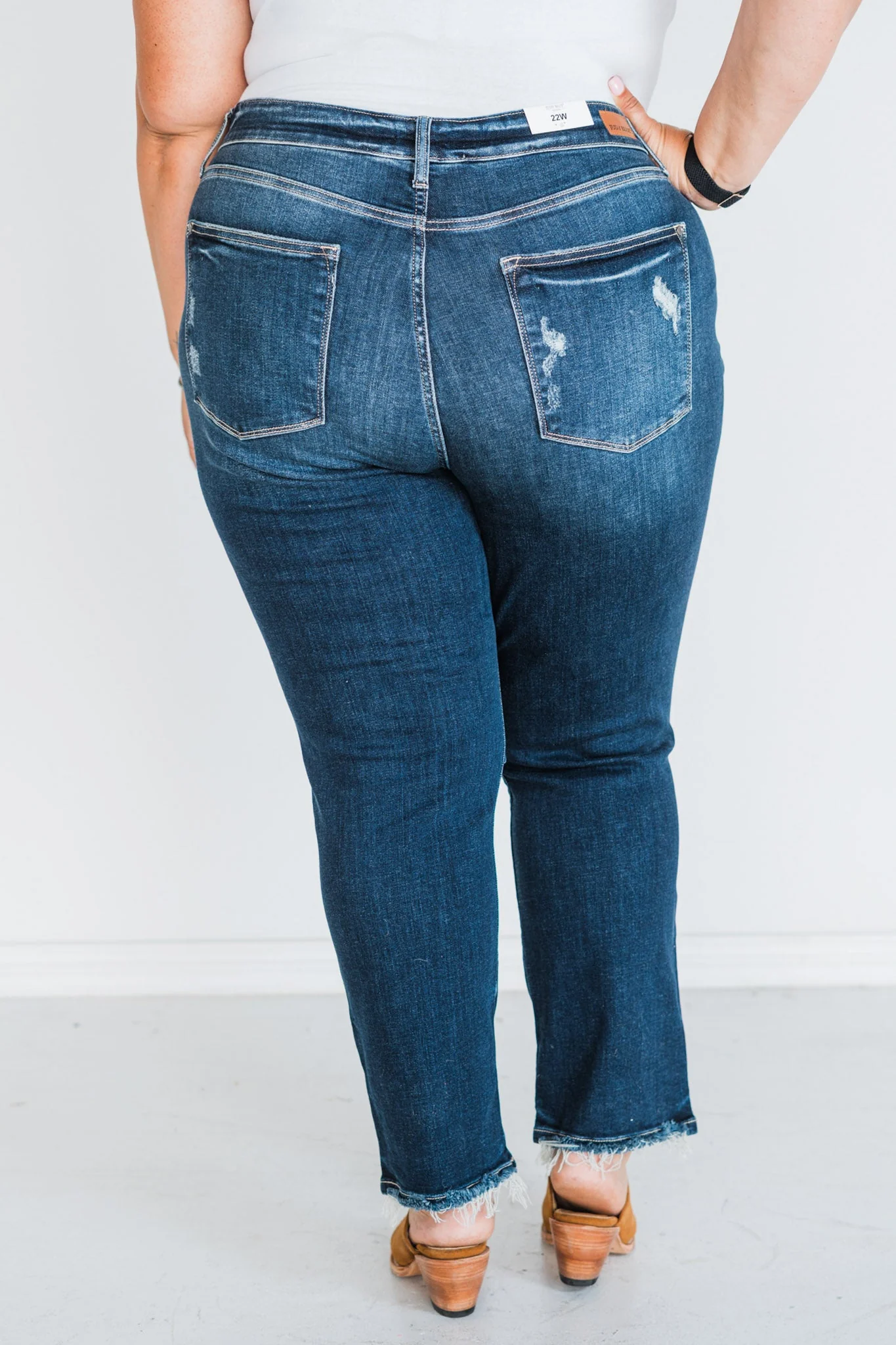 Judy Blue Heavy Destroy Straight Leg Jeans - Image 3