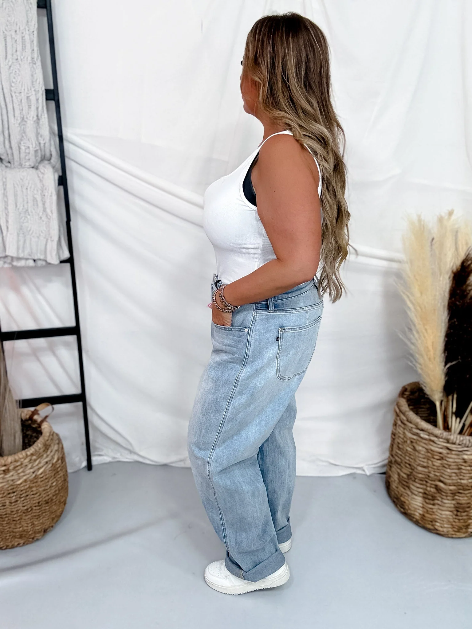Judy Blue High-Waist Marlow Arc Leg Jeans - Image 5