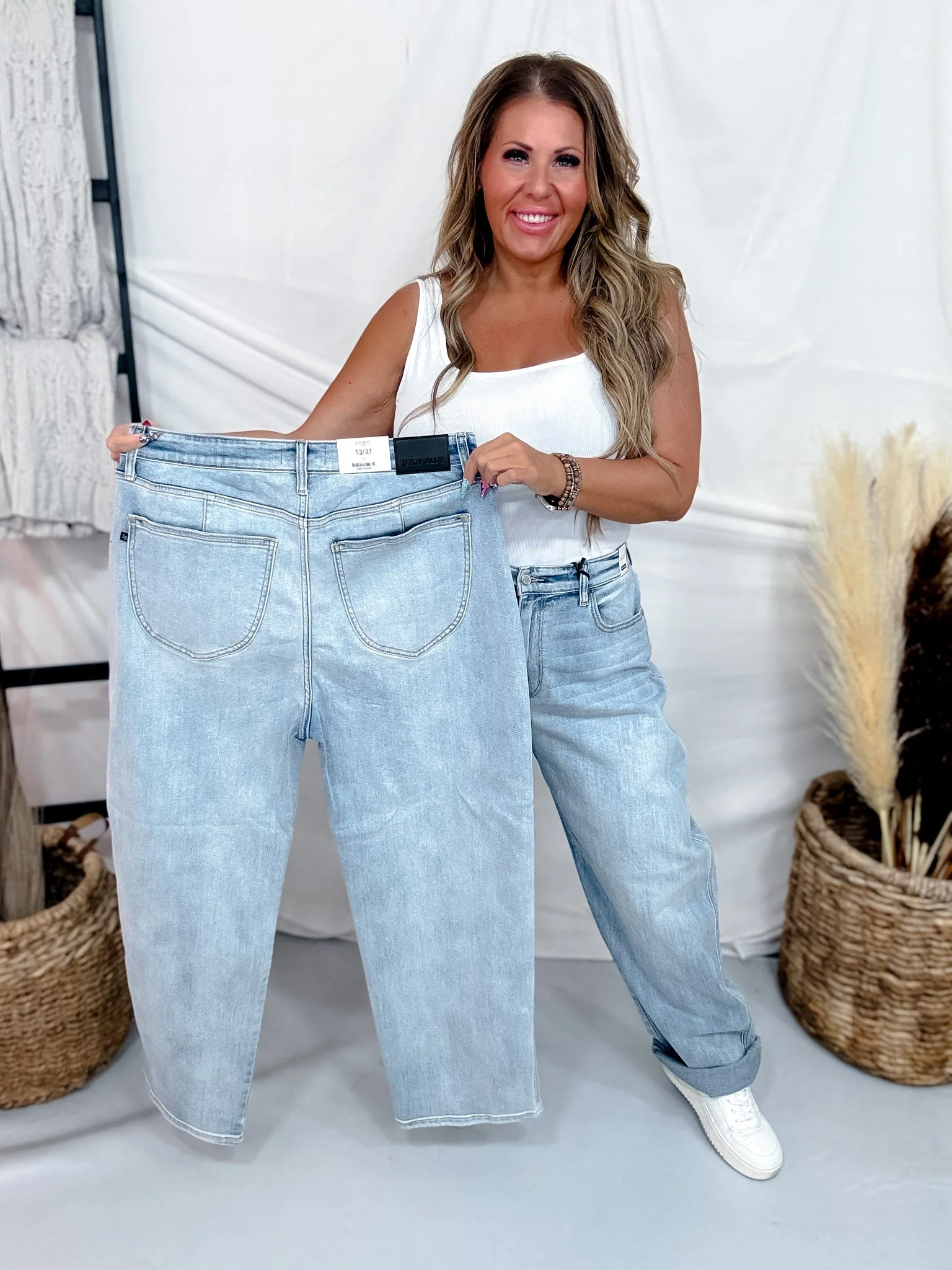 Judy Blue High-Waist Marlow Arc Leg Jeans - Image 8
