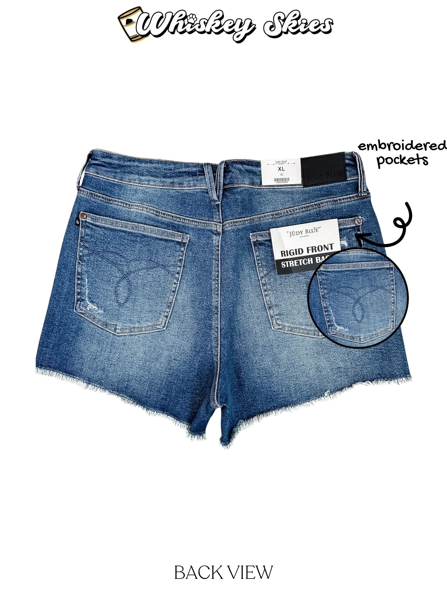Judy Blue High Waist Rigid Magic Cutoff Shorts - Image 5