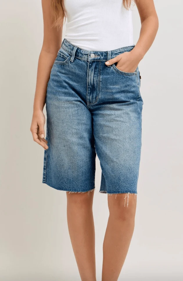 Judy Blue High Waist Rigid Magic Jorts - Image 11