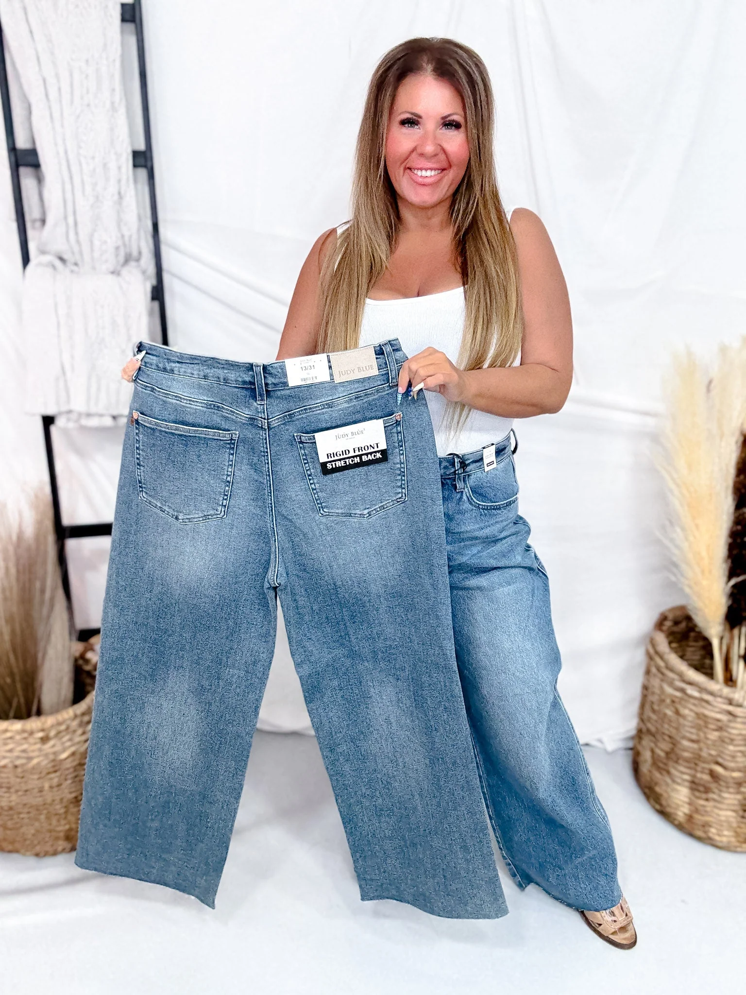 Judy Blue High Waist Rigid Magic Baggy Wilhemina Jeans - Image 5