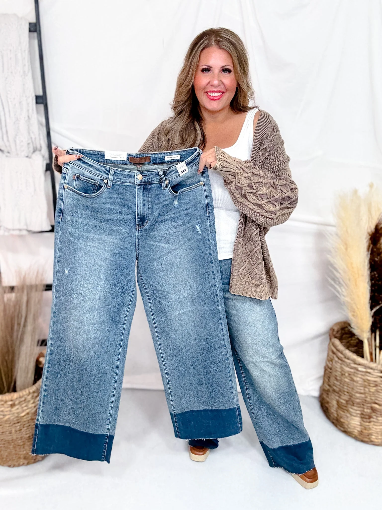 Judy Blue High Waist Straight Column Jeans FINAL SALE - Image 5