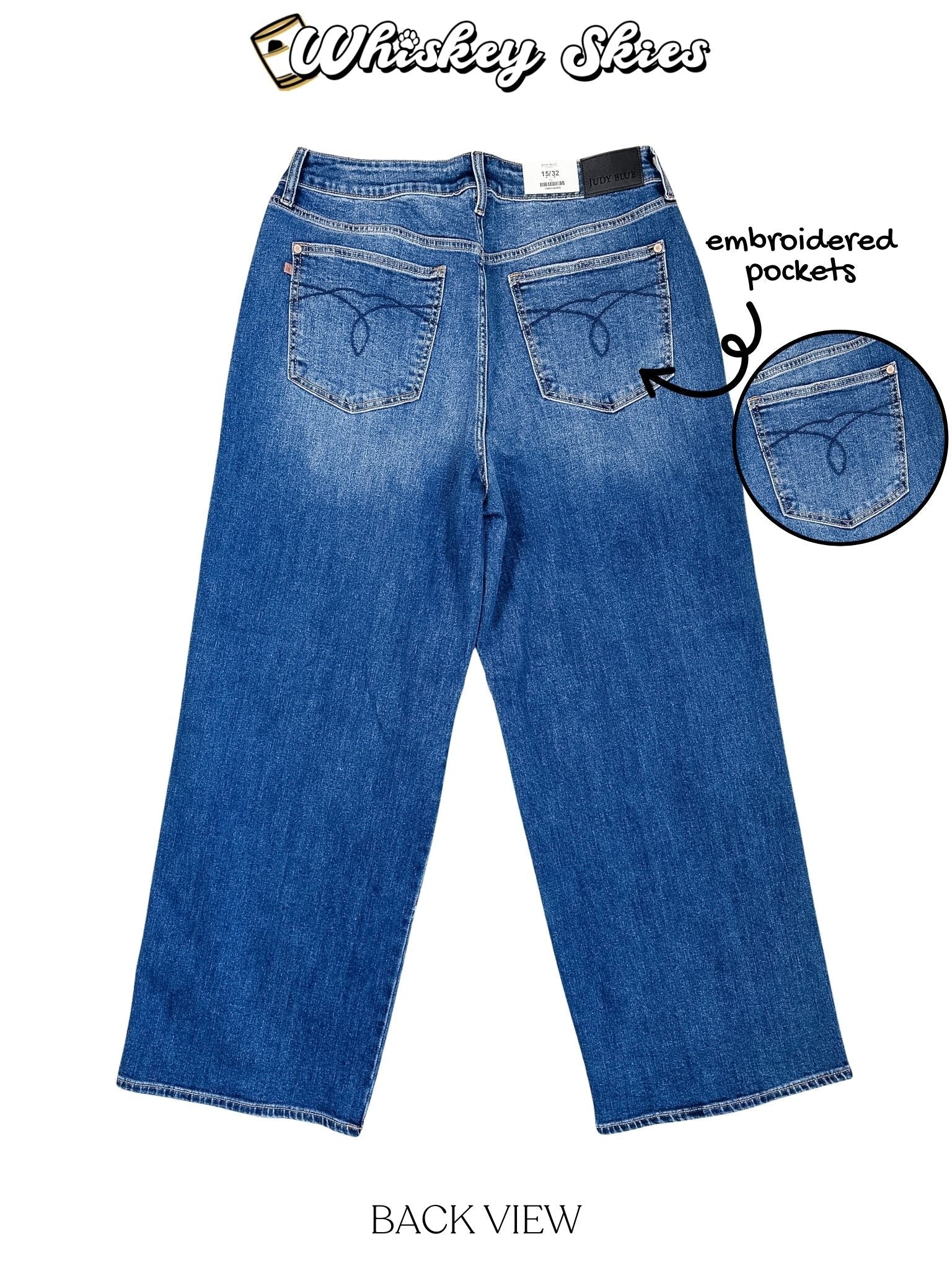 Judy Blue High Waist Wilhelmina Baggy Jeans - Image 5