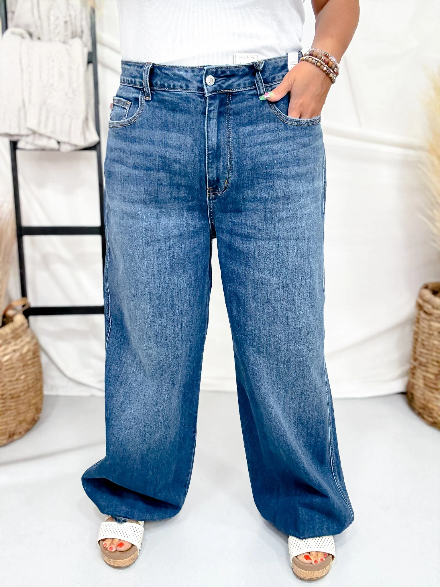 Judy Blue High Waist Wilhelmina Baggy Jeans - Image 6