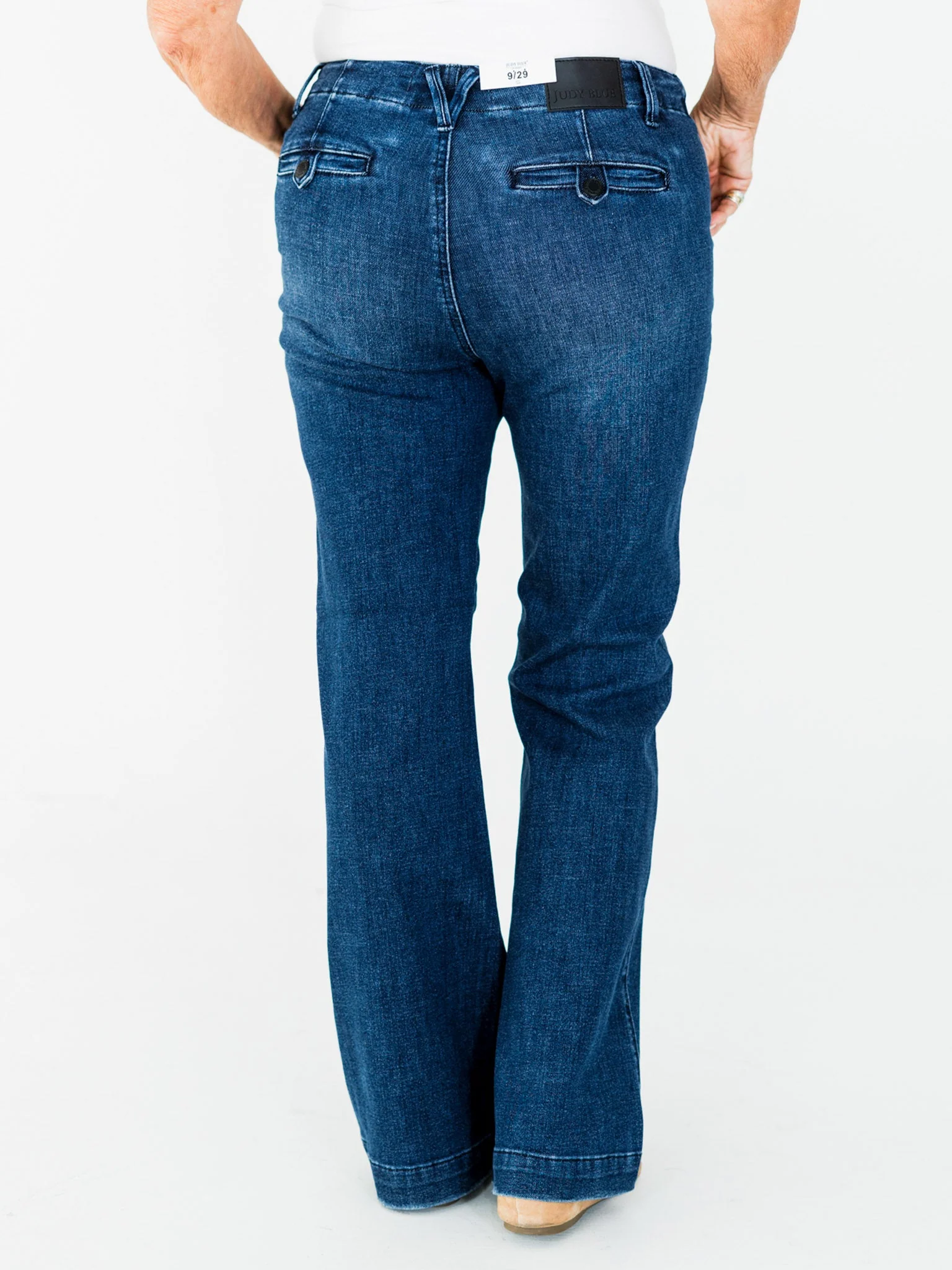 Judy Blue Mid-Rise Tummy Control Bootcut Jeans FINAL SALE - Image 17