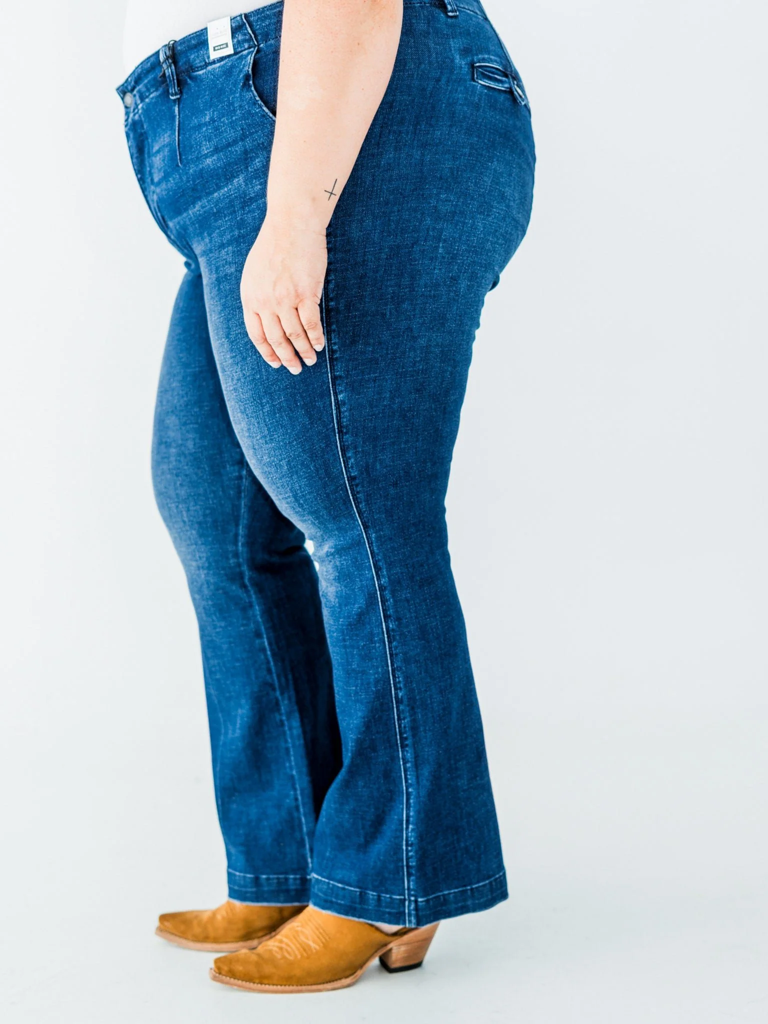 Judy Blue Mid-Rise Tummy Control Bootcut Jeans FINAL SALE - Image 5