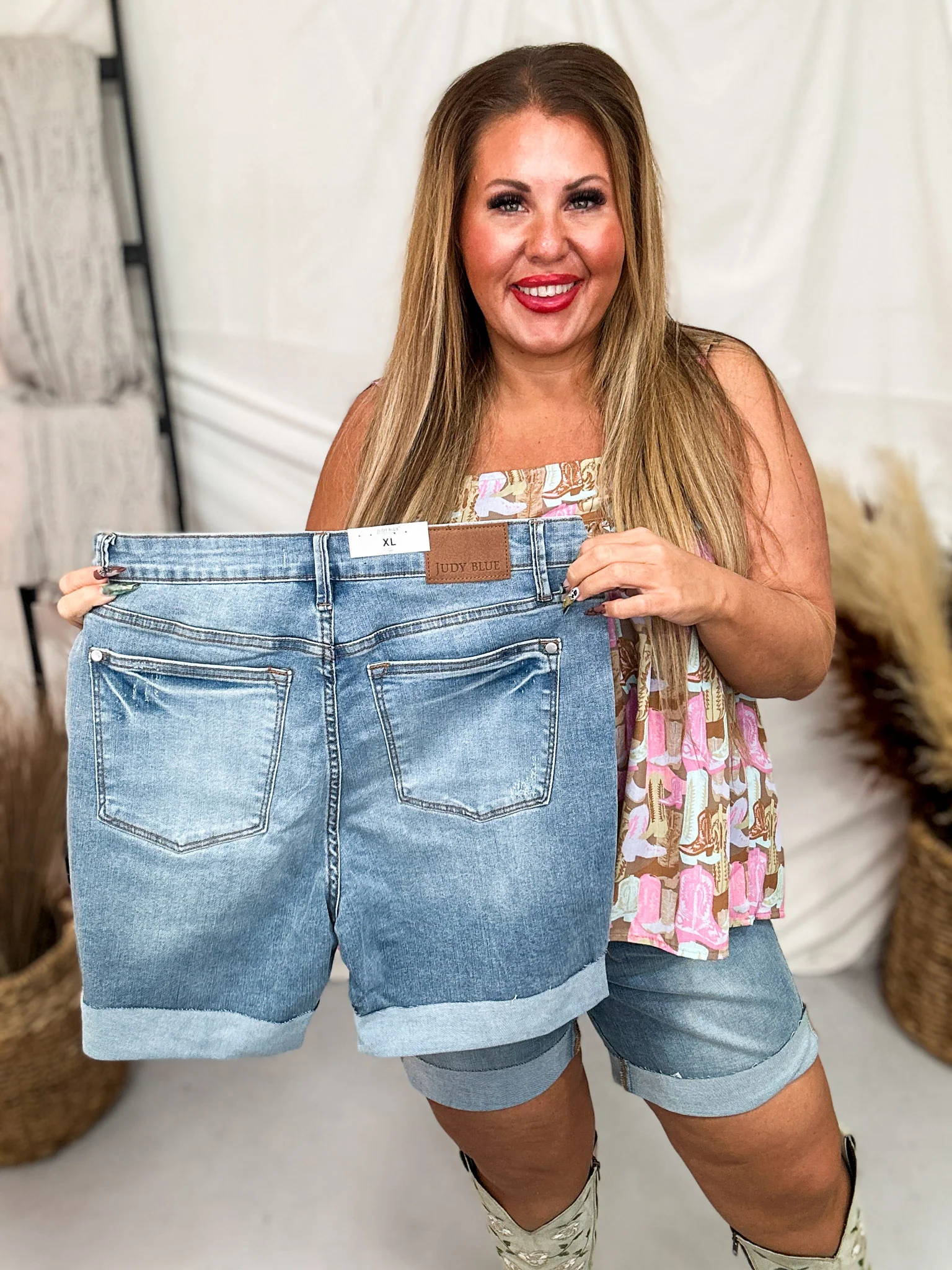 Judy Blue Tummy Control Cooling Denim Shorts FINAL SALE - Image 6