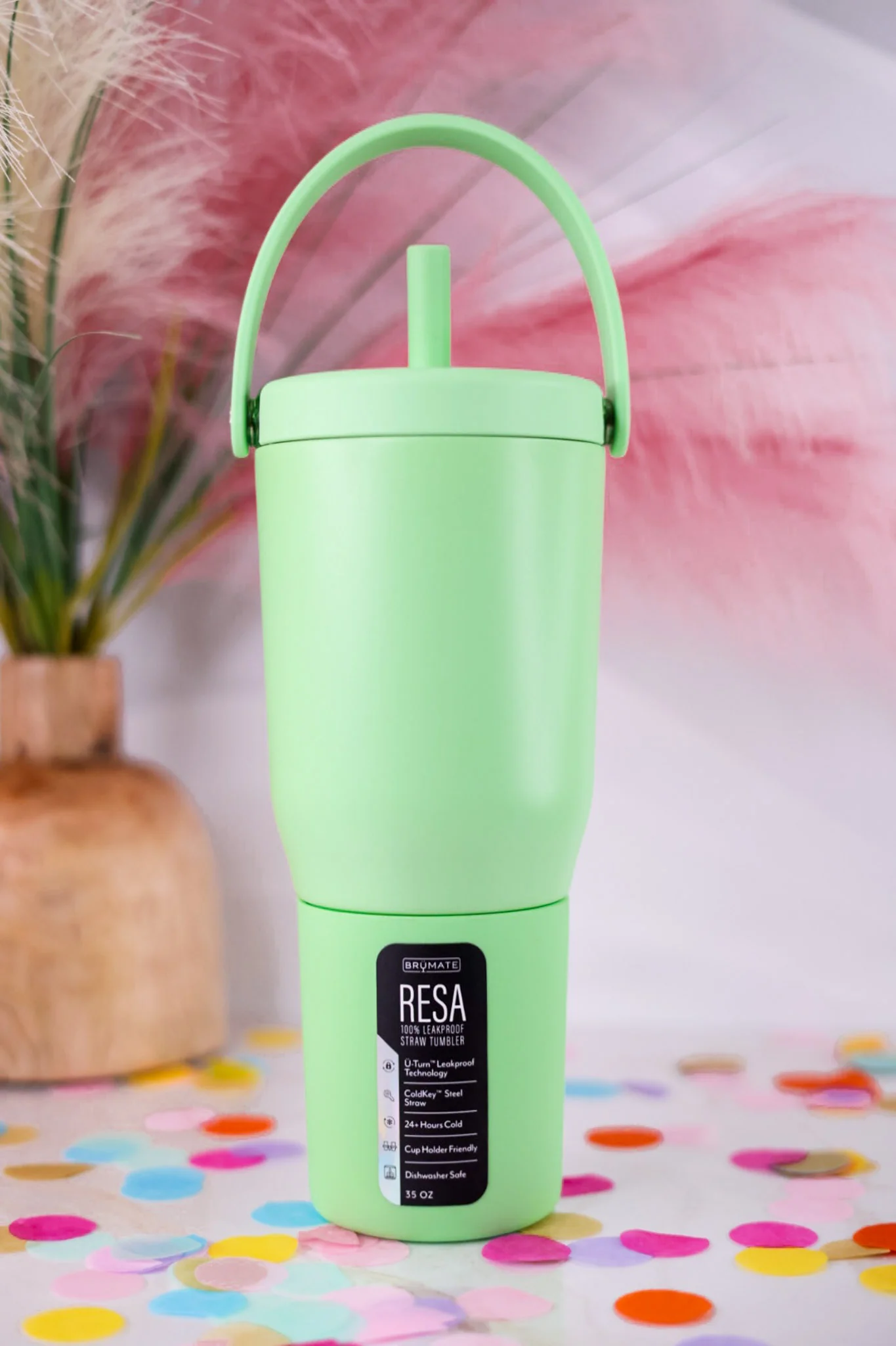 Kiwi Green 35oz Resa Tumbler - Image 12
