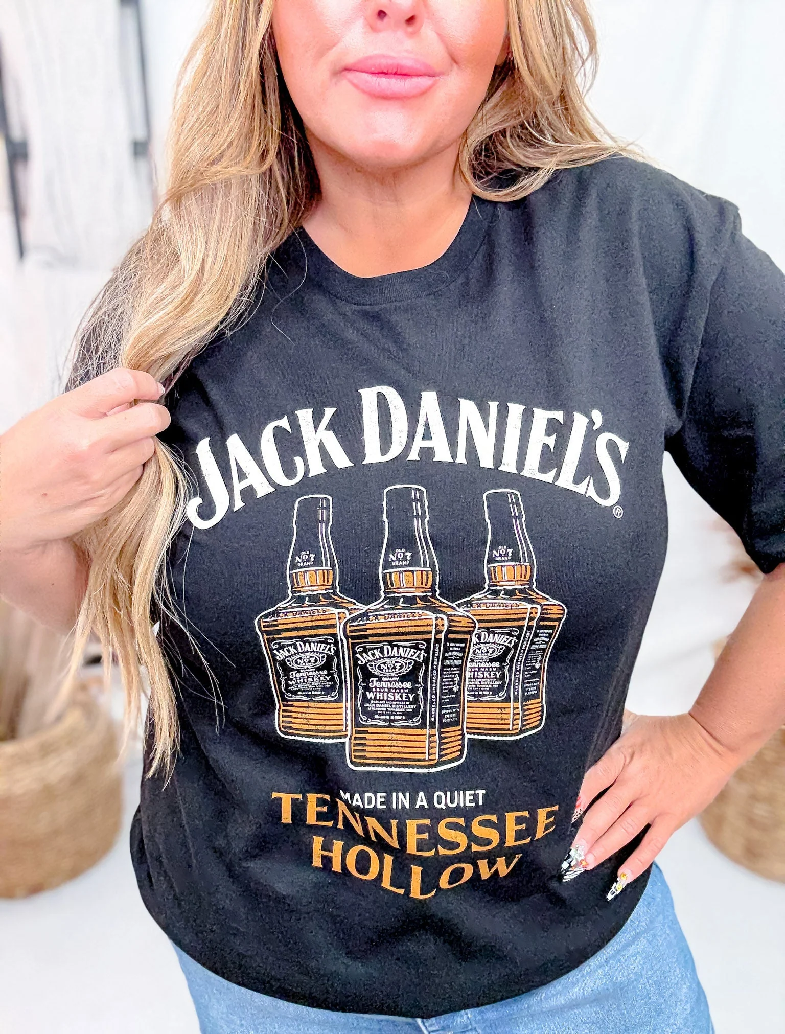 Licensed Jack Daniels Graphic T-Shirt FINAL SALE - Image 3