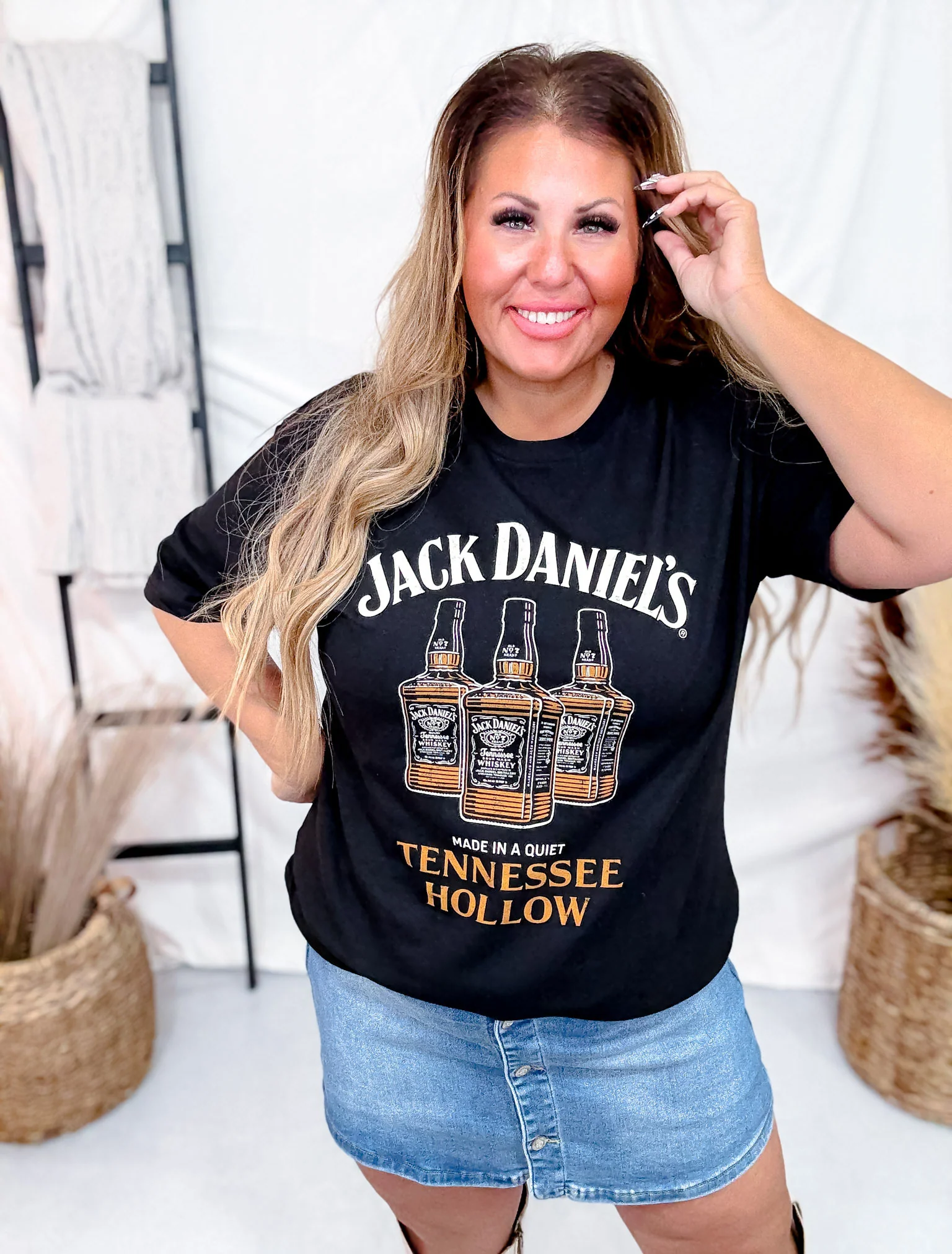 Licensed Jack Daniels Graphic T-Shirt FINAL SALE - Image 4