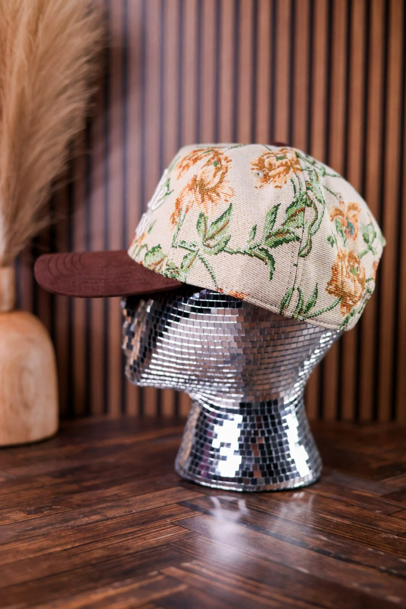 Licensed Willie Nelson Jaquard Pattern Snap Back Hat - Image 3