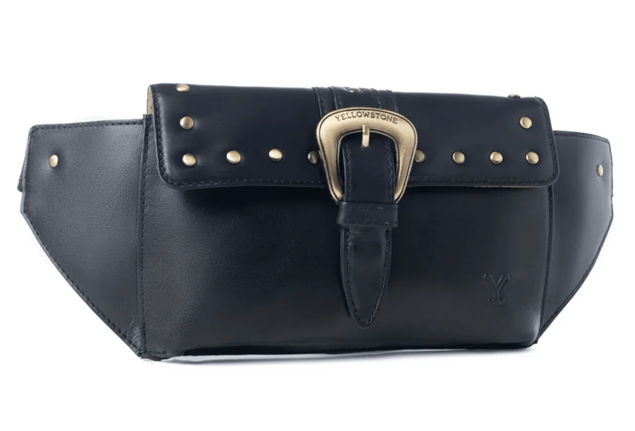 Licensed Yellowstone High Plains Studded Fanny Pack In Black FINAL SALE - Image 8