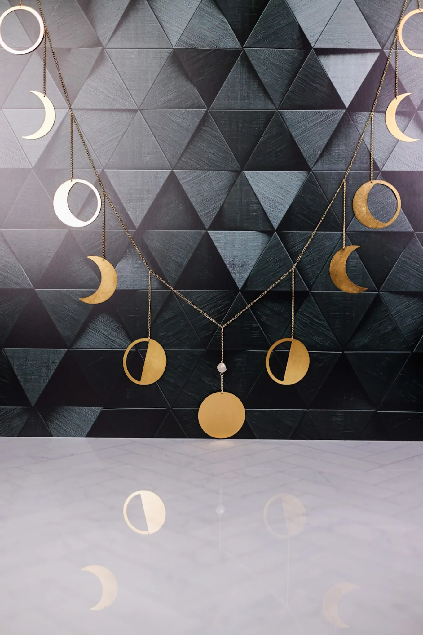 Moon Phase Hanging Garland FINAL SALE