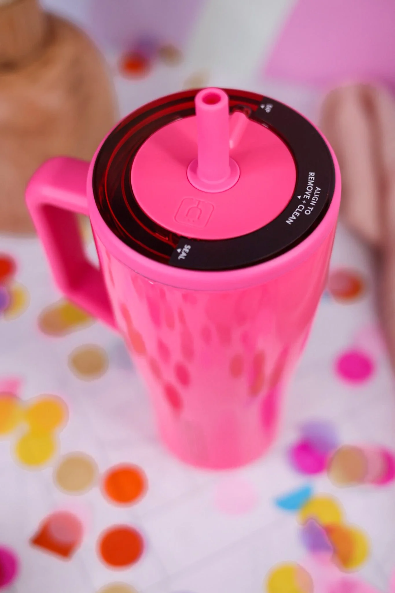Neon Pink 30oz Era Tumbler - Image 2