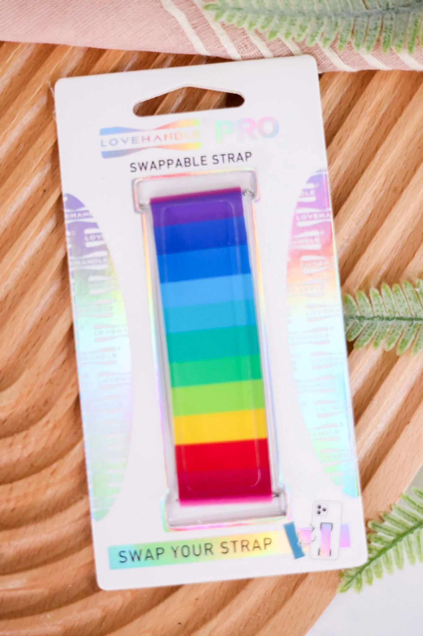Neon Rainbow Lovehandle Pro Swappable Strap
