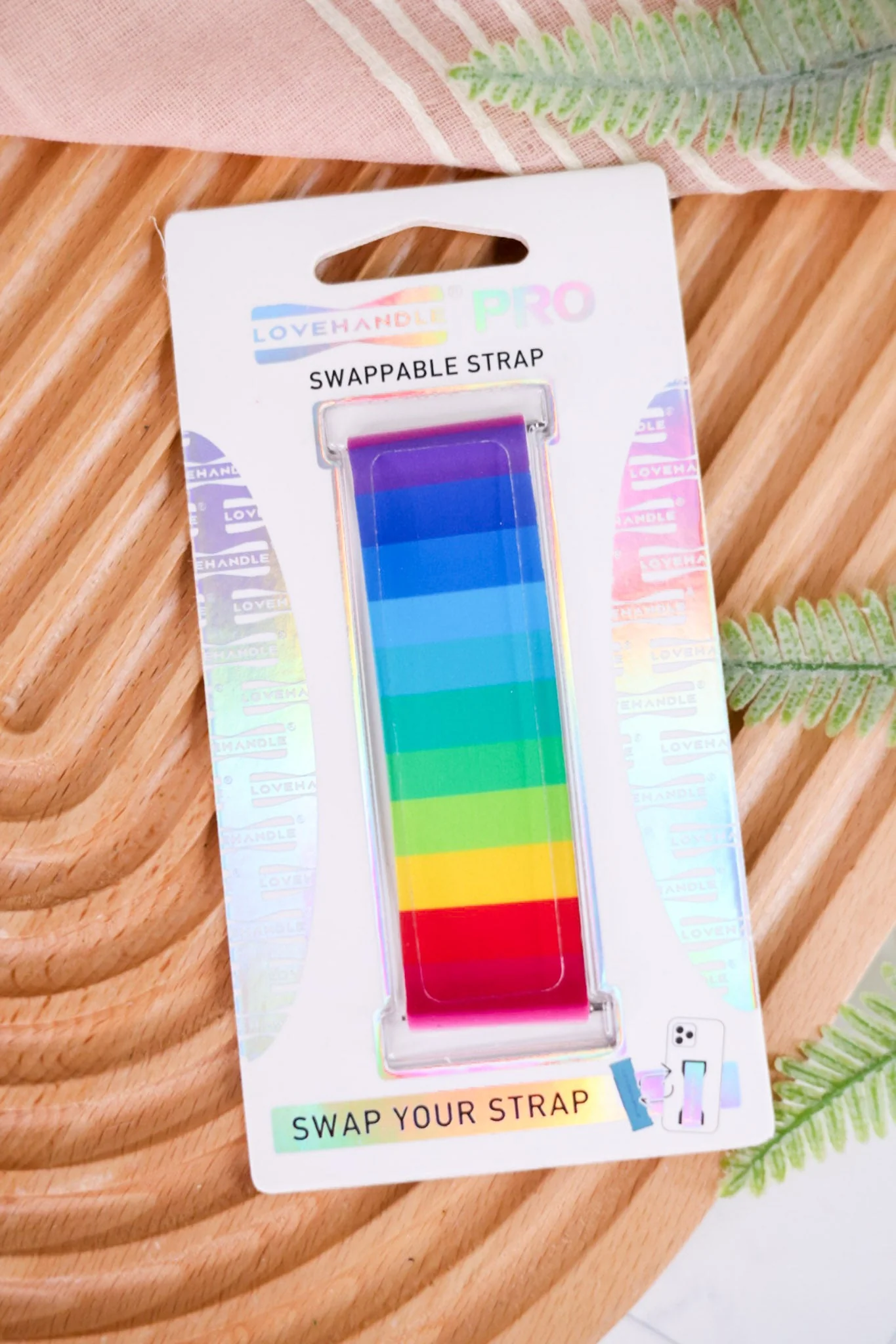 Neon Rainbow Lovehandle Pro Swappable Strap - Image 3