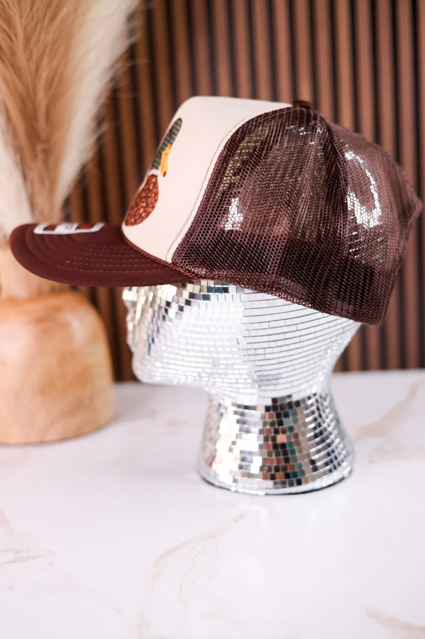 Patchwork Mallard Duck Trucker Hat - Image 4