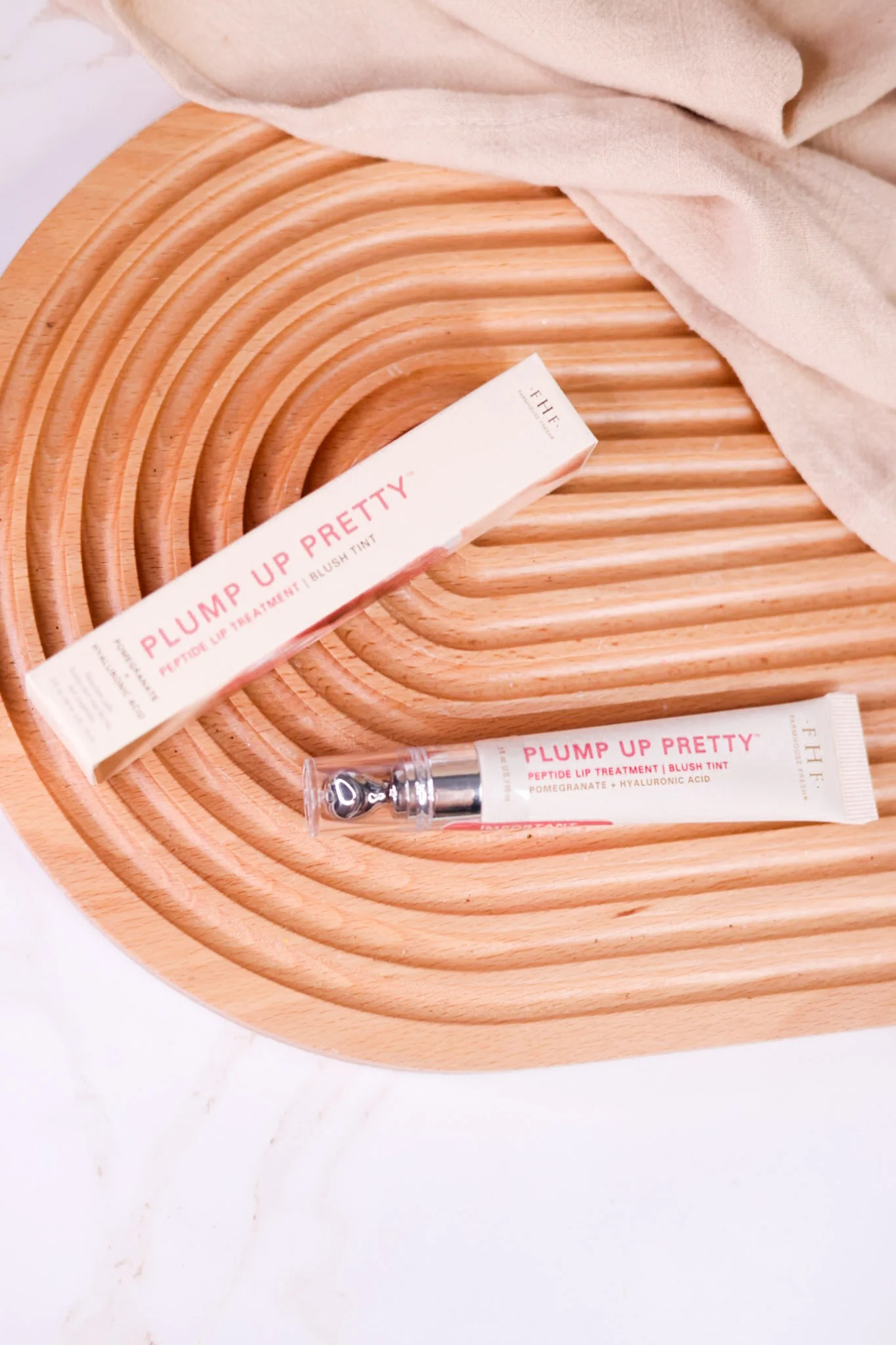 Plump Up Pretty Peptide Lip Treatment with Blush Tint - Image 2