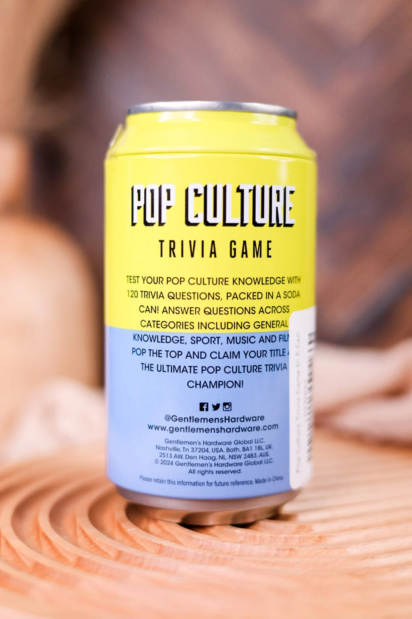 Pop Culture Trivia Game In A Can FINAL SALE - Image 4