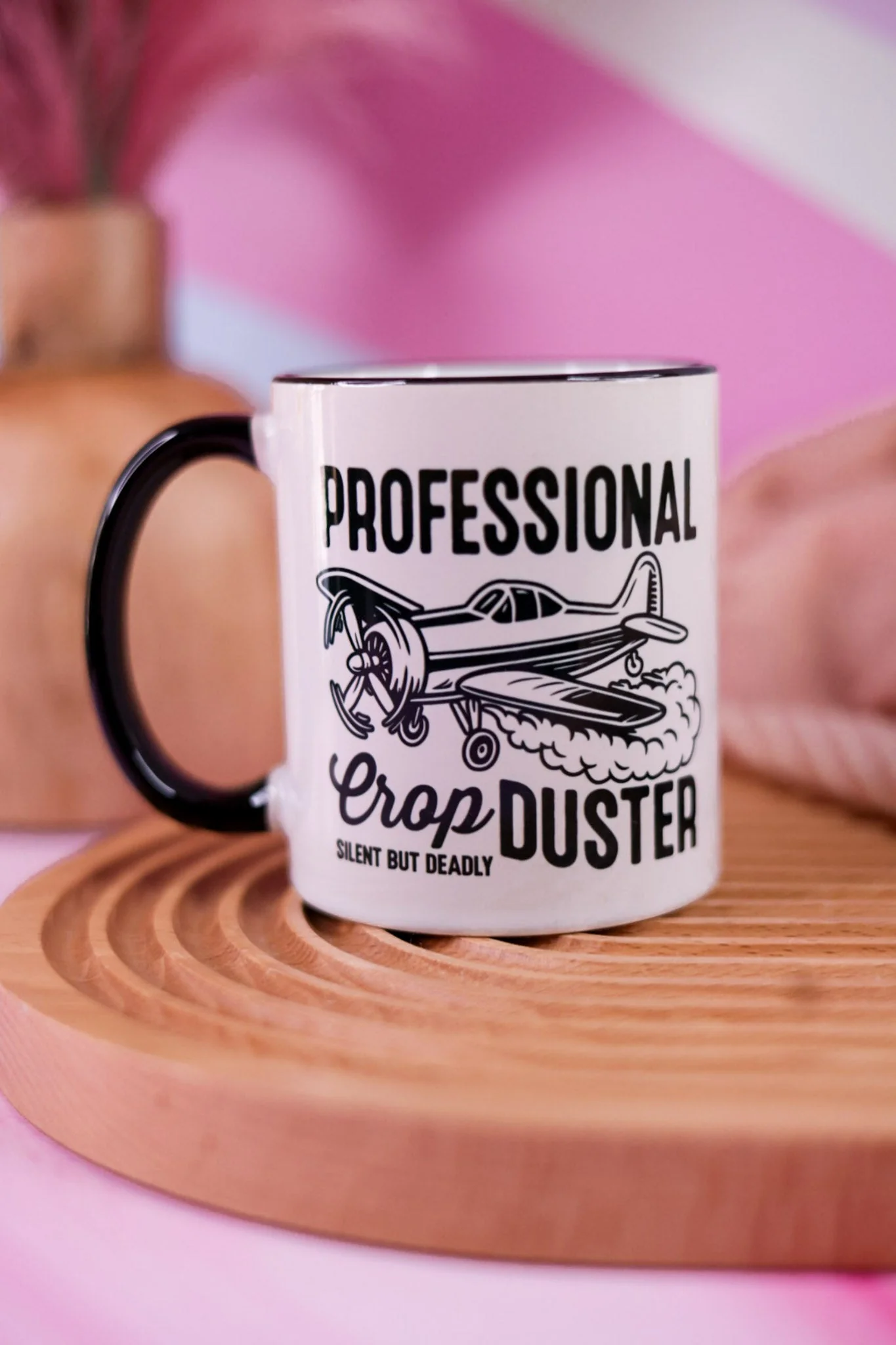 Professional Crop Duster Ceramic Mug - Image 4