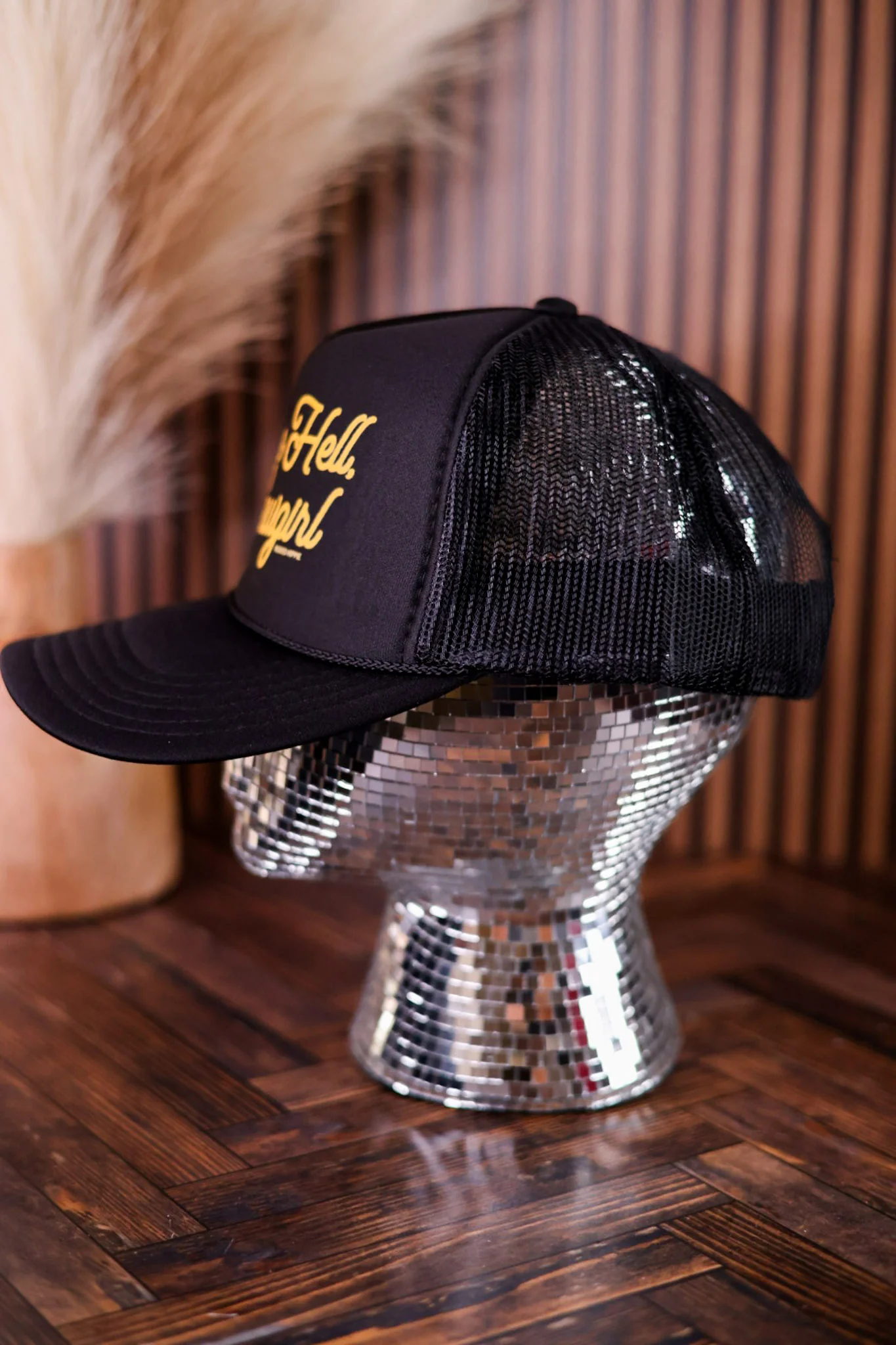 Raise Hell Cowgirl Trucker Hat - Image 3
