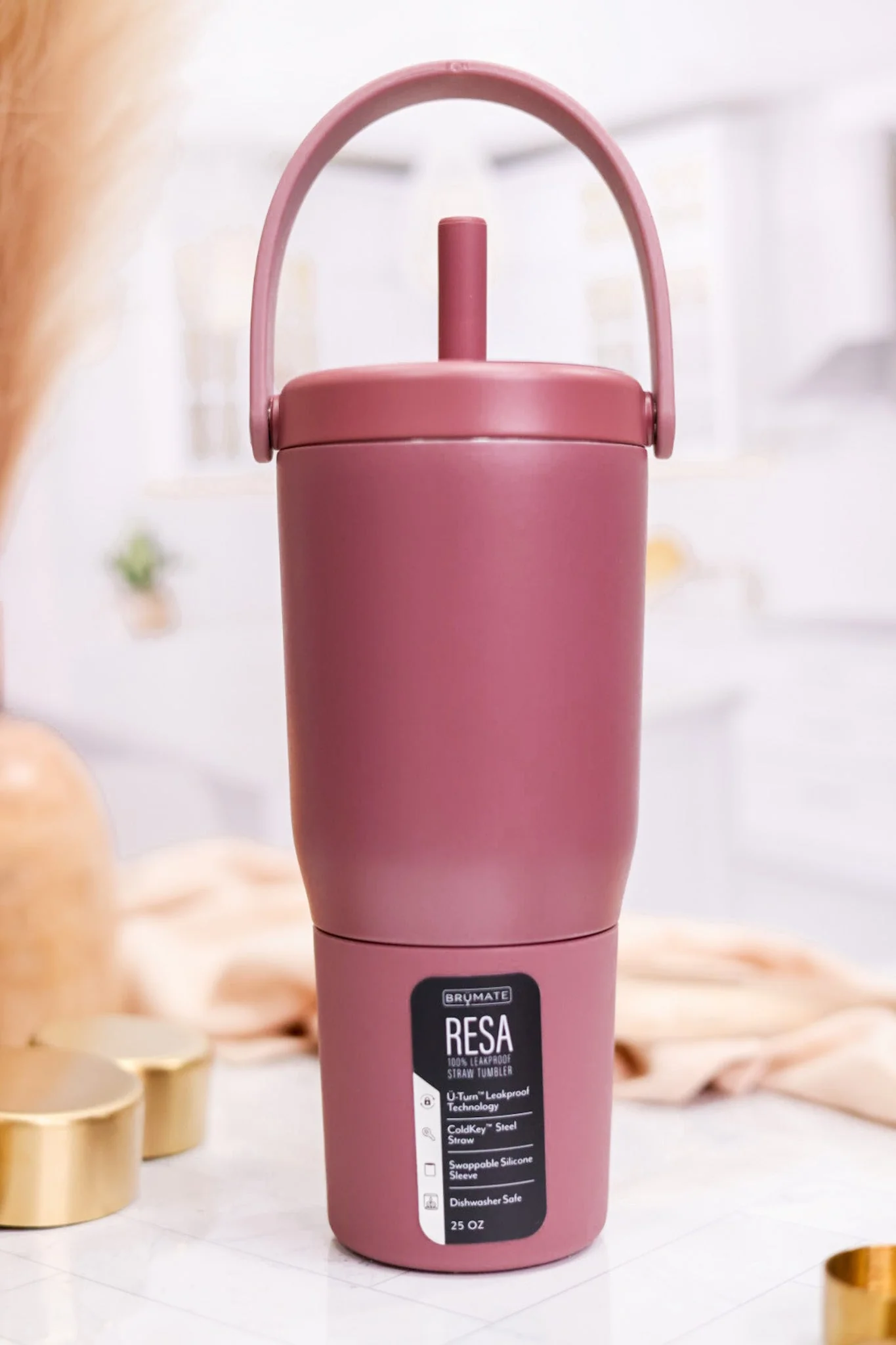 Rose Taupe 25oz Resa Tumbler - Image 5