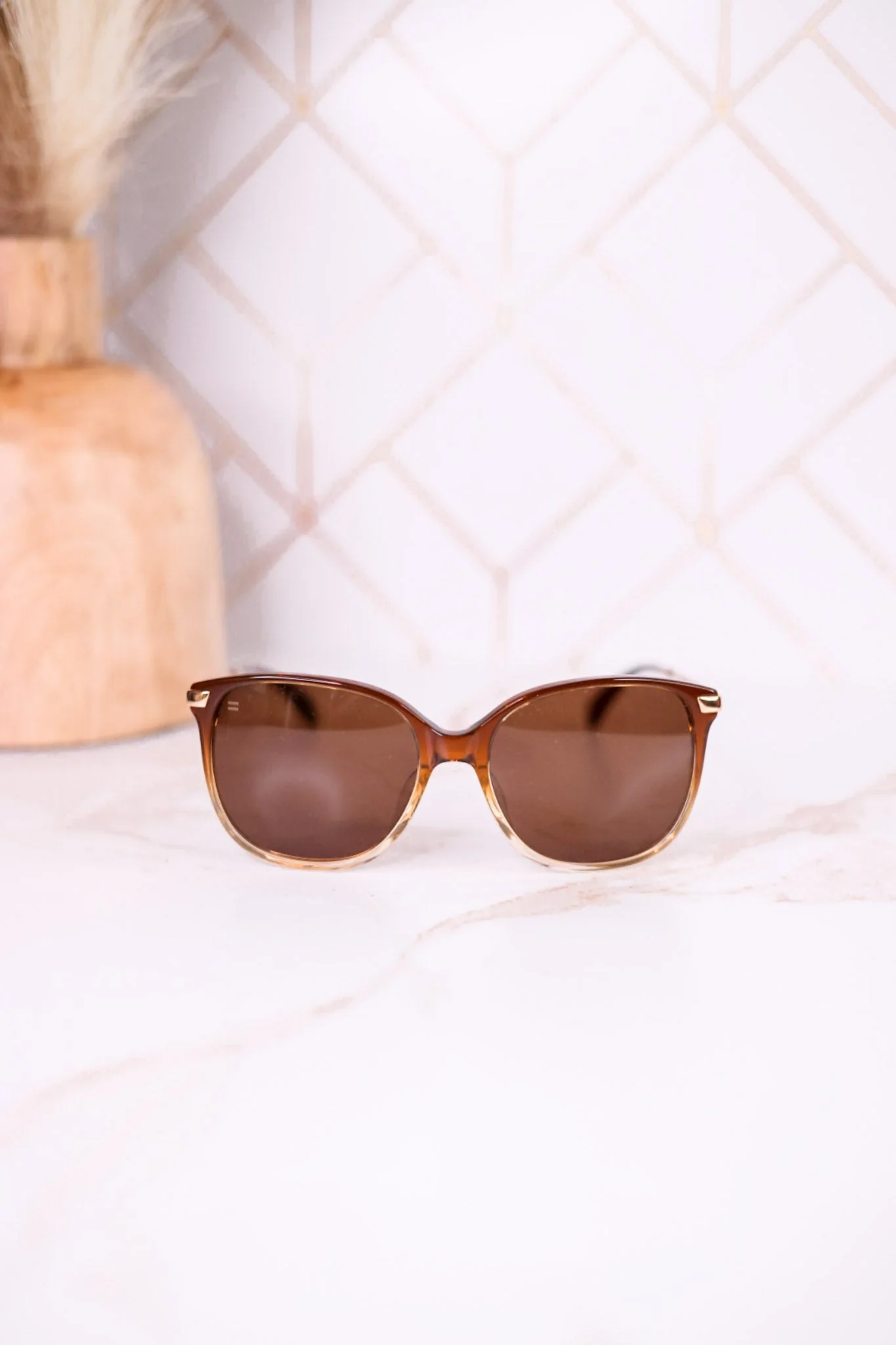 Sandela Sunglasses In Cappucino Fade - Image 5