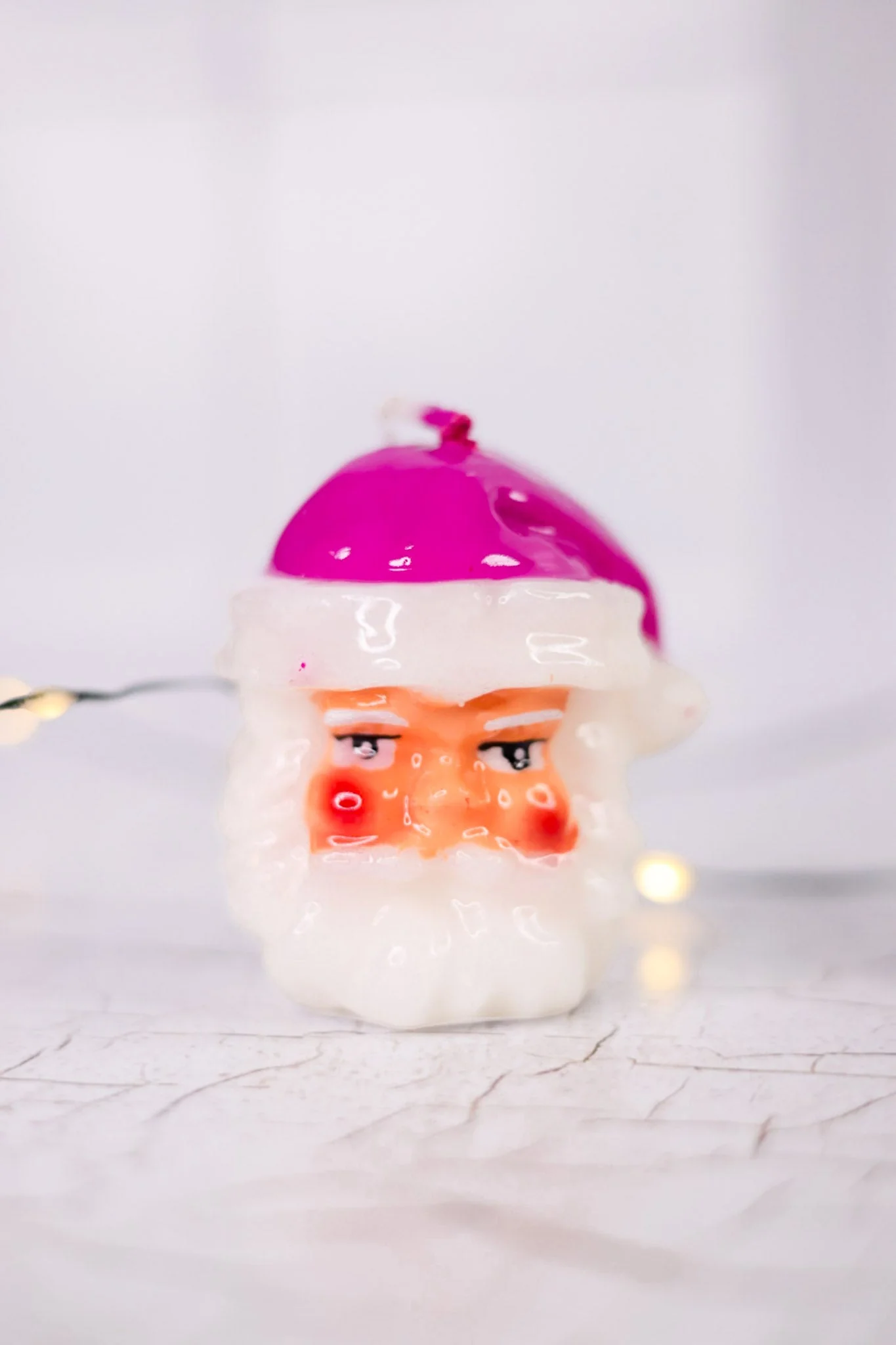 Santa Head Candles (6 Colors) FINAL SALE - Image 4