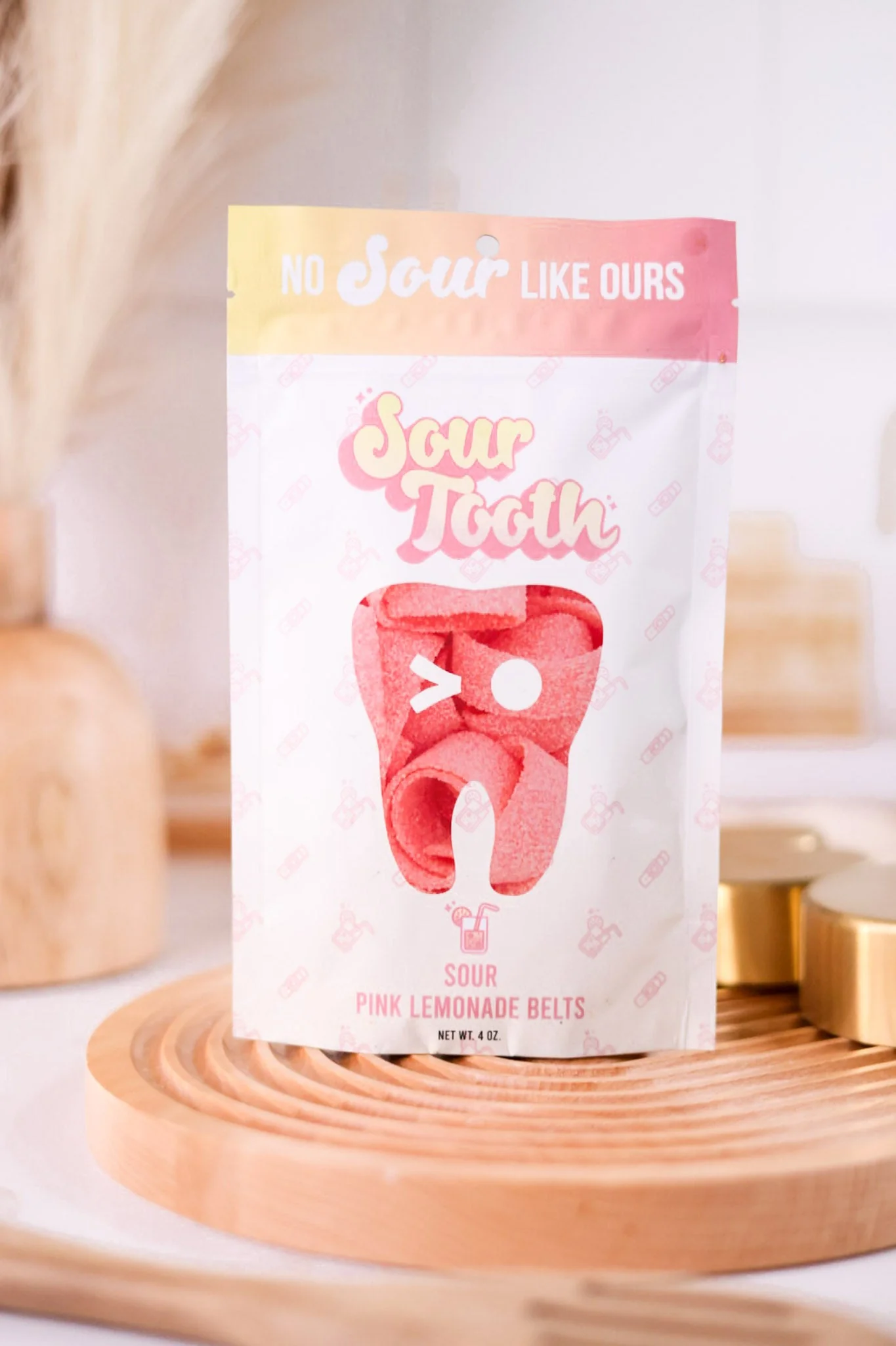 Sour Tooth Pink Lemonade Belts FINAL SALE - Image 3